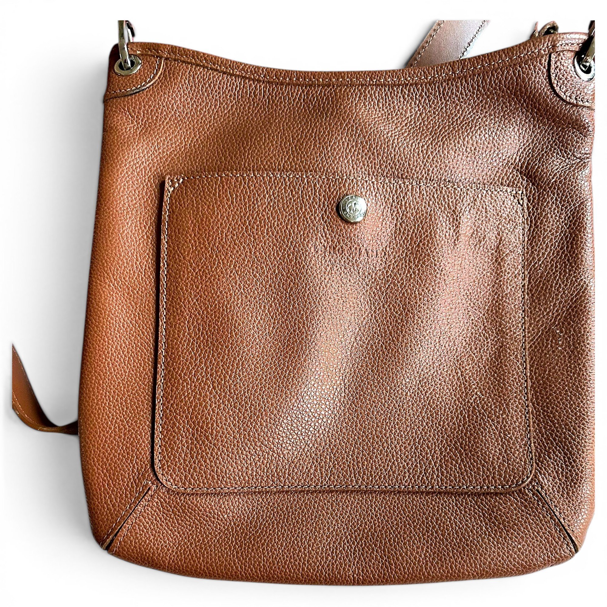 Leather crossbody bag