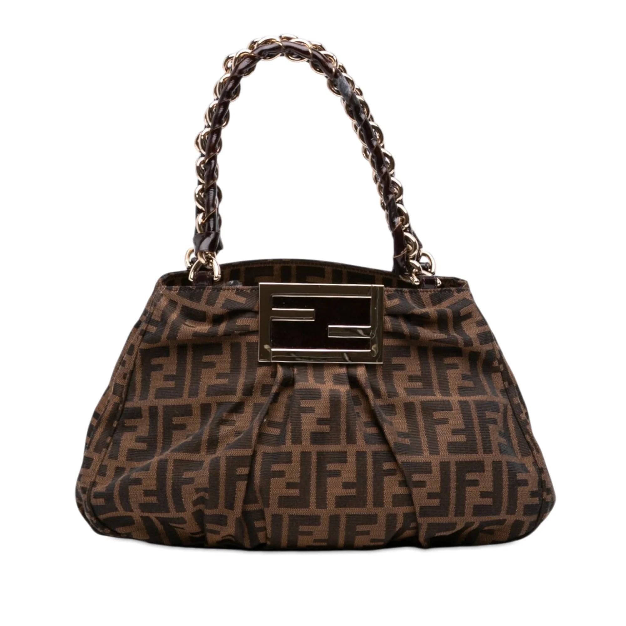 Fendi Mia leather tote
