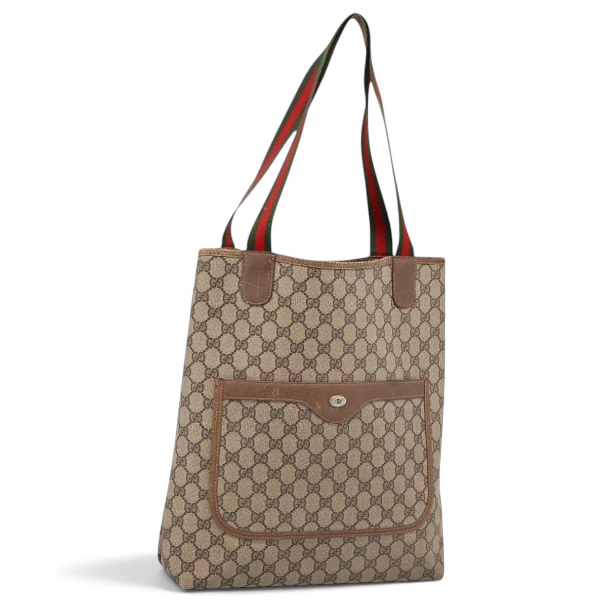 Leather tote