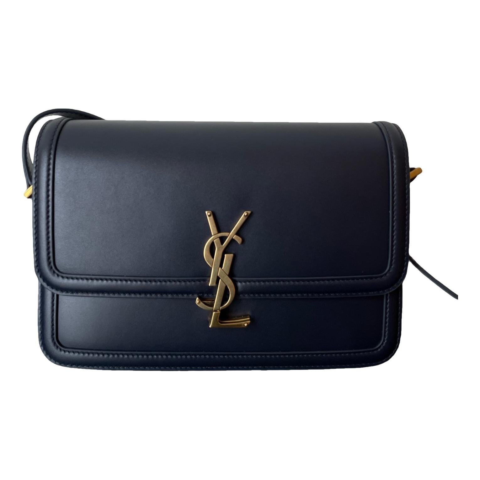Solférino leather handbag
