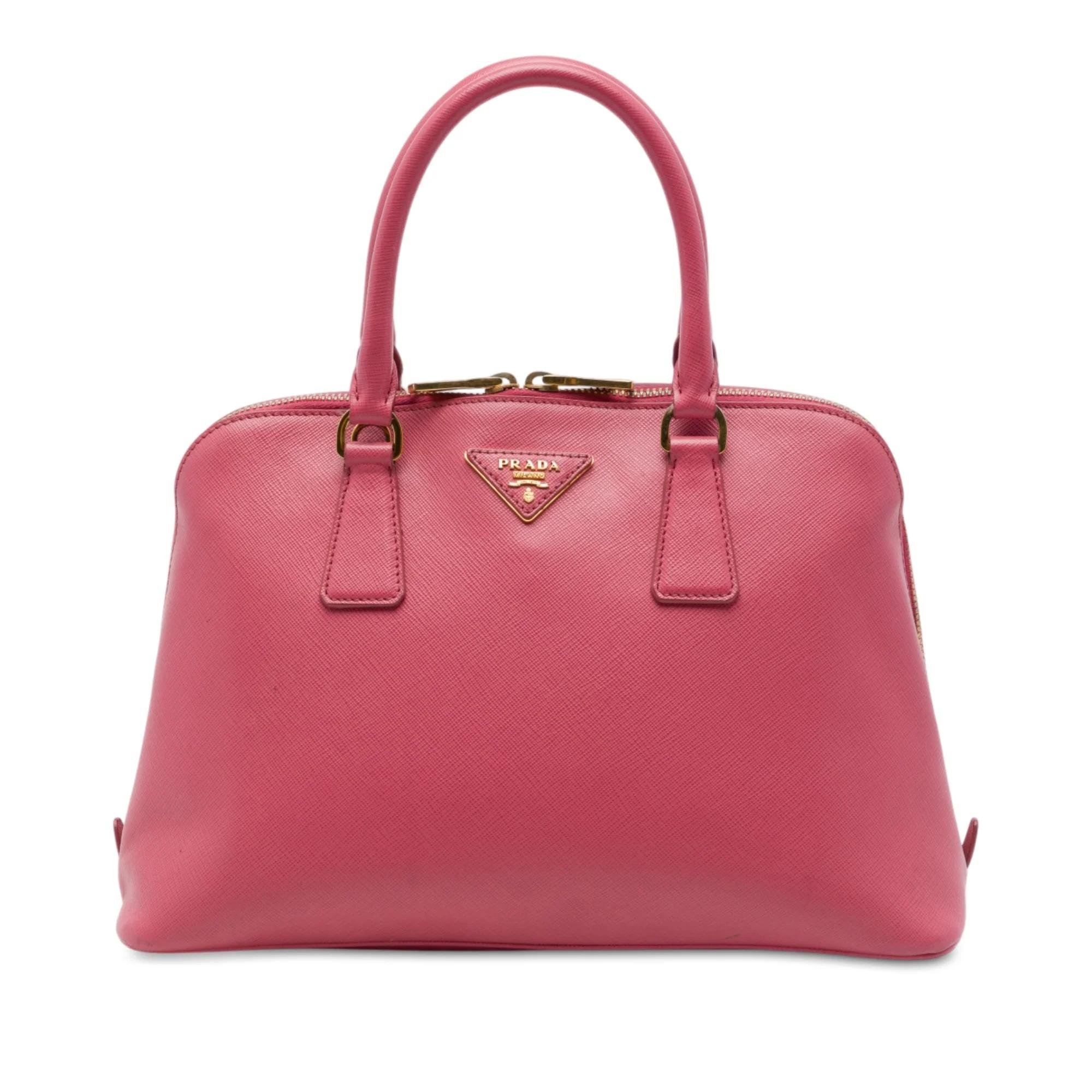 Promenade leather satchel