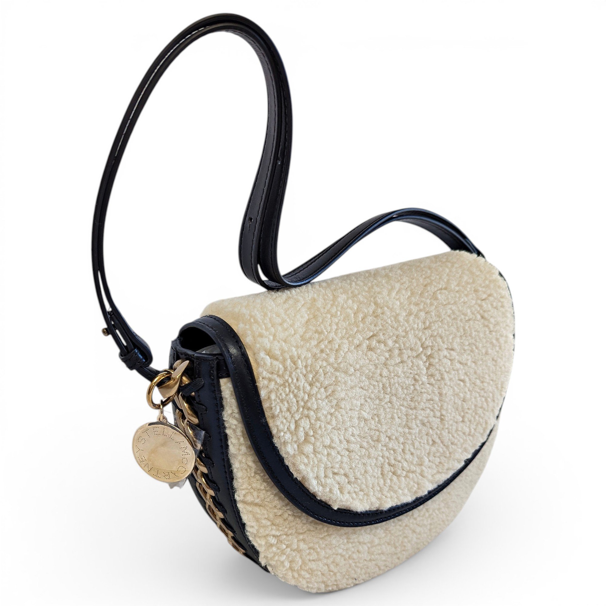 Stella McCartney Frayme leather handbag