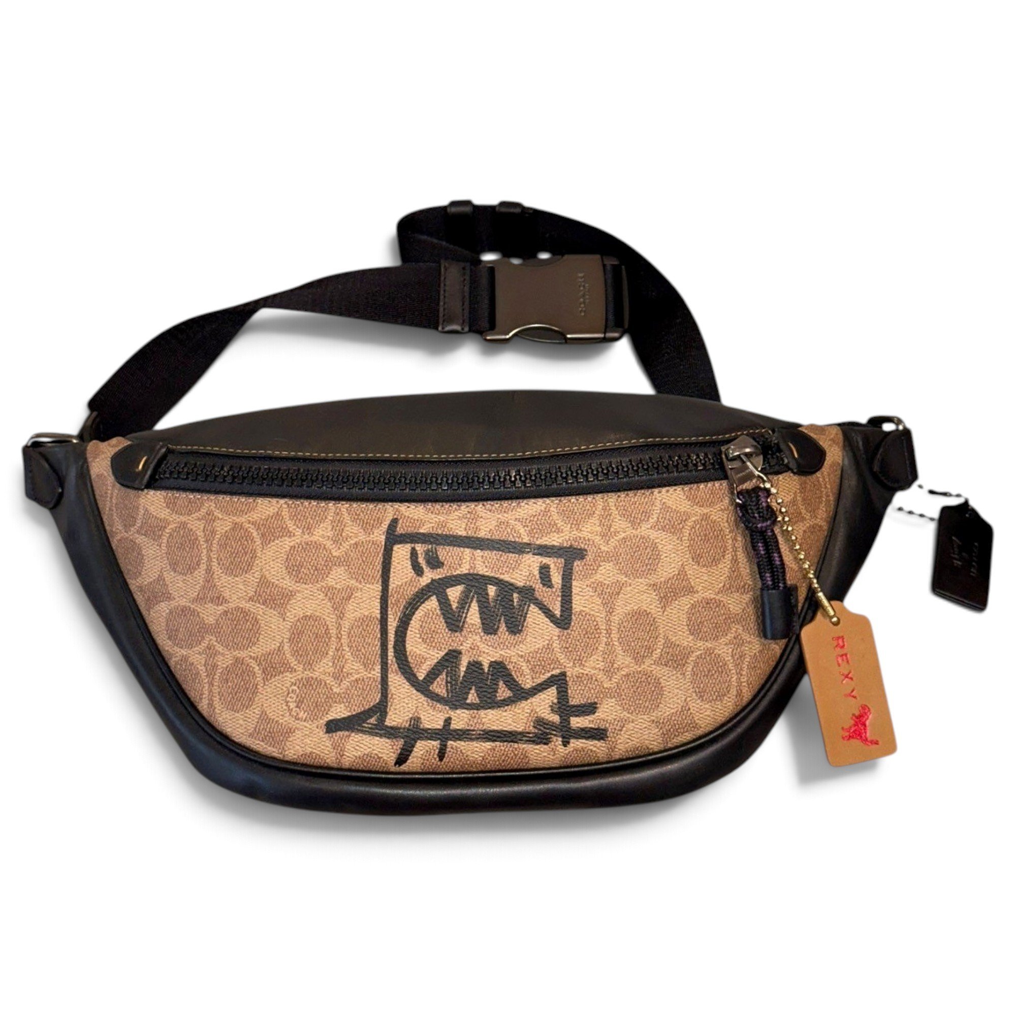 Leather crossbody bag