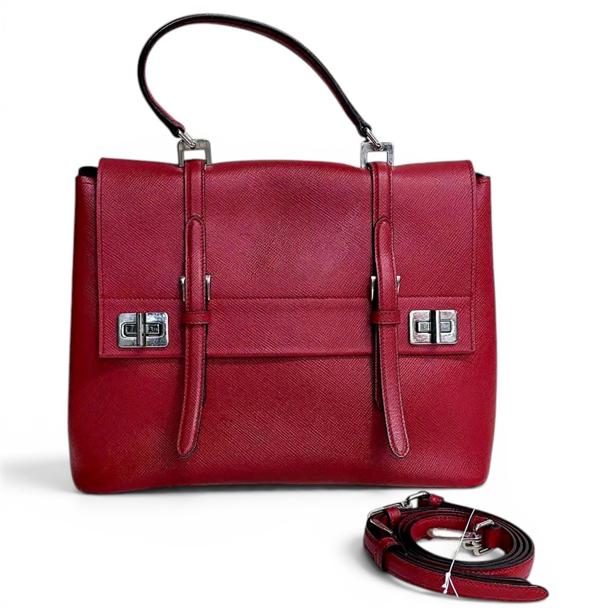 Leather crossbody bag