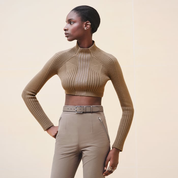 Cashmere Long-sleeve Sweater