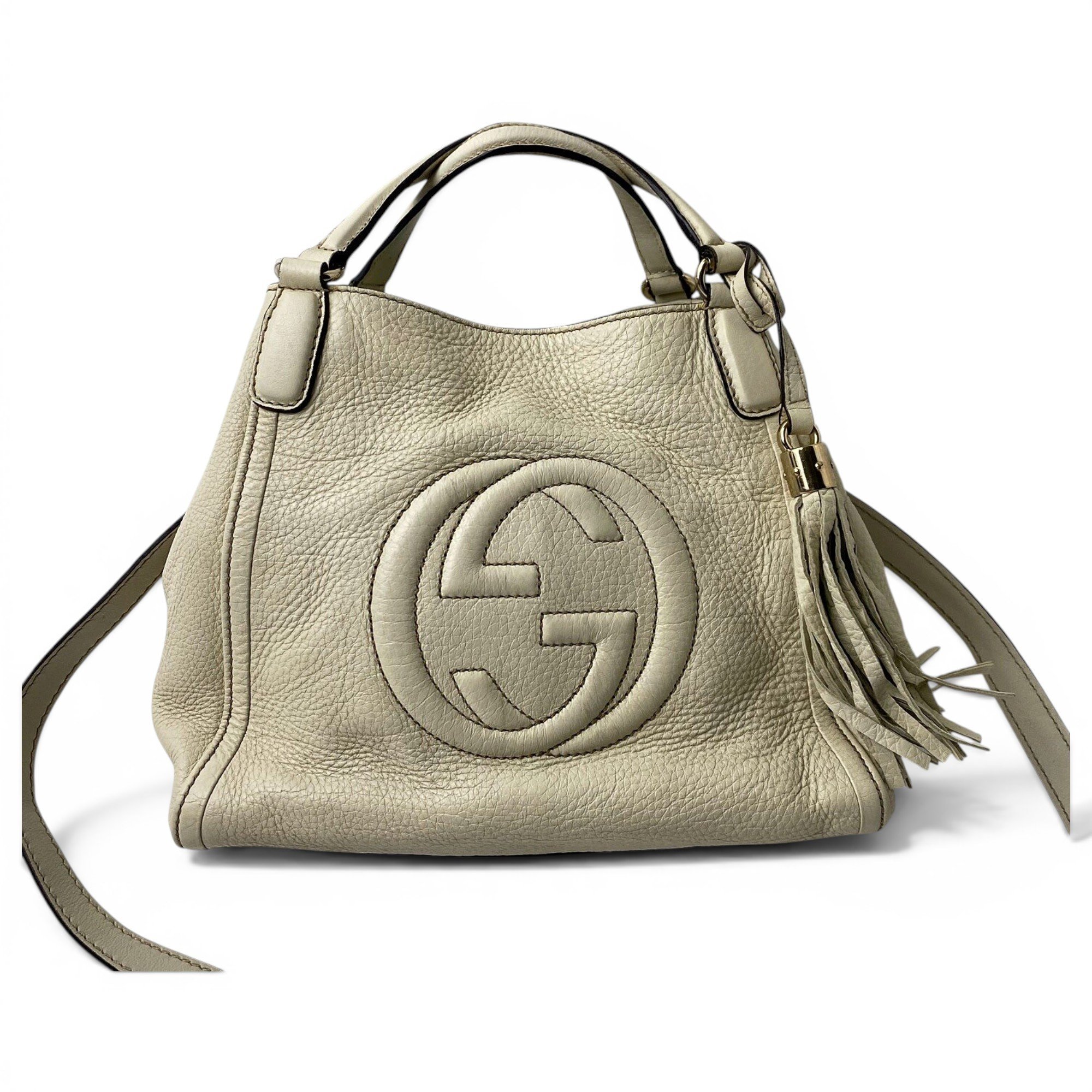 Britt leather handbag