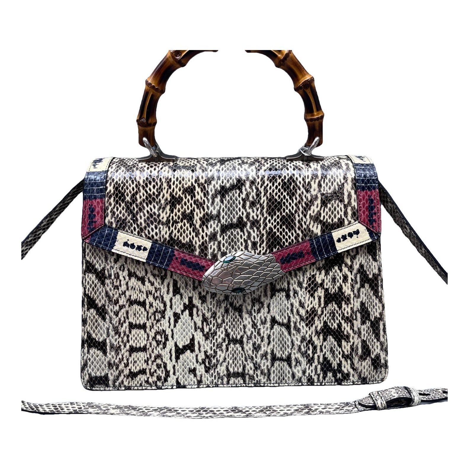 Leather handbag