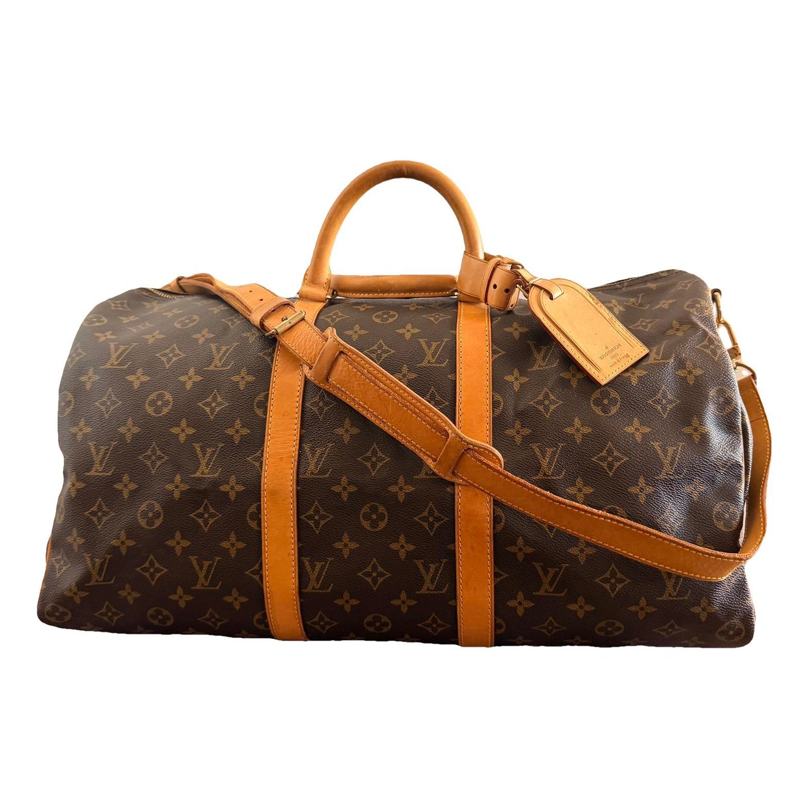 Keepall leather 48h bag