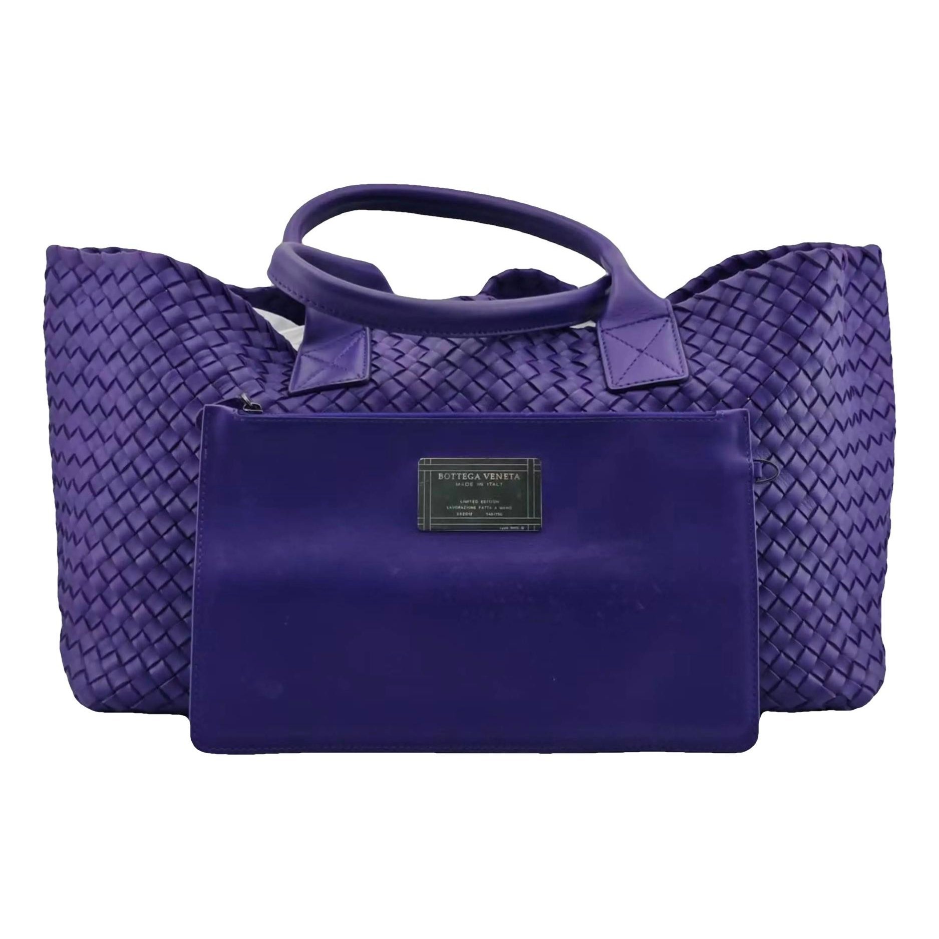 Cabat leather tote