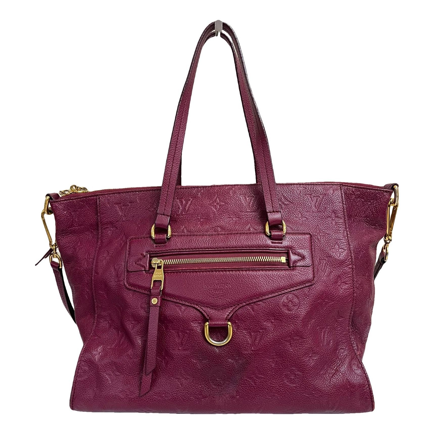 Lumineuse leather handbag