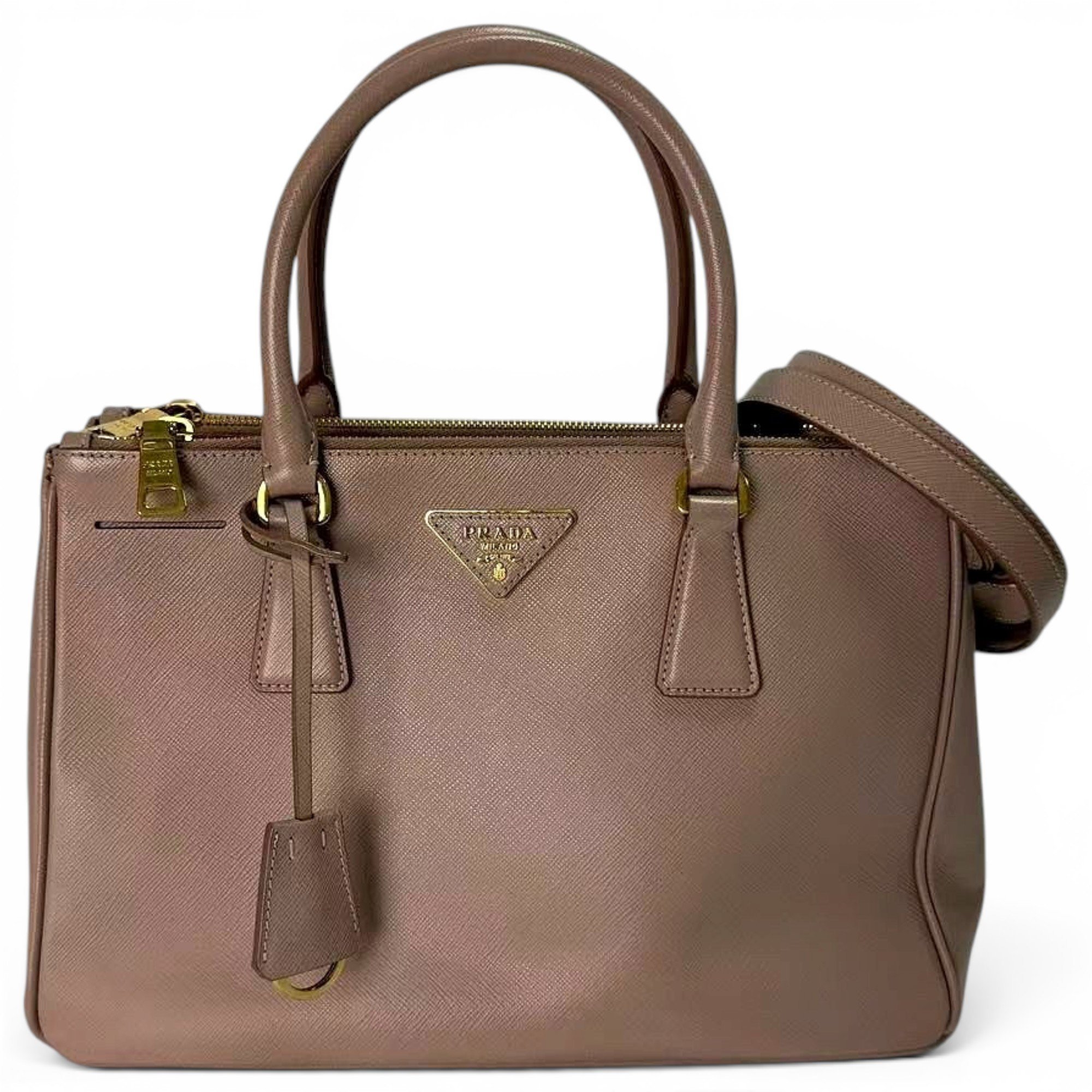 Galleria leather handbag