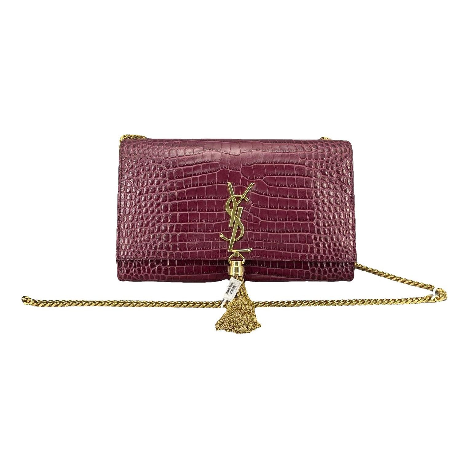 Pompom Kate leather handbag