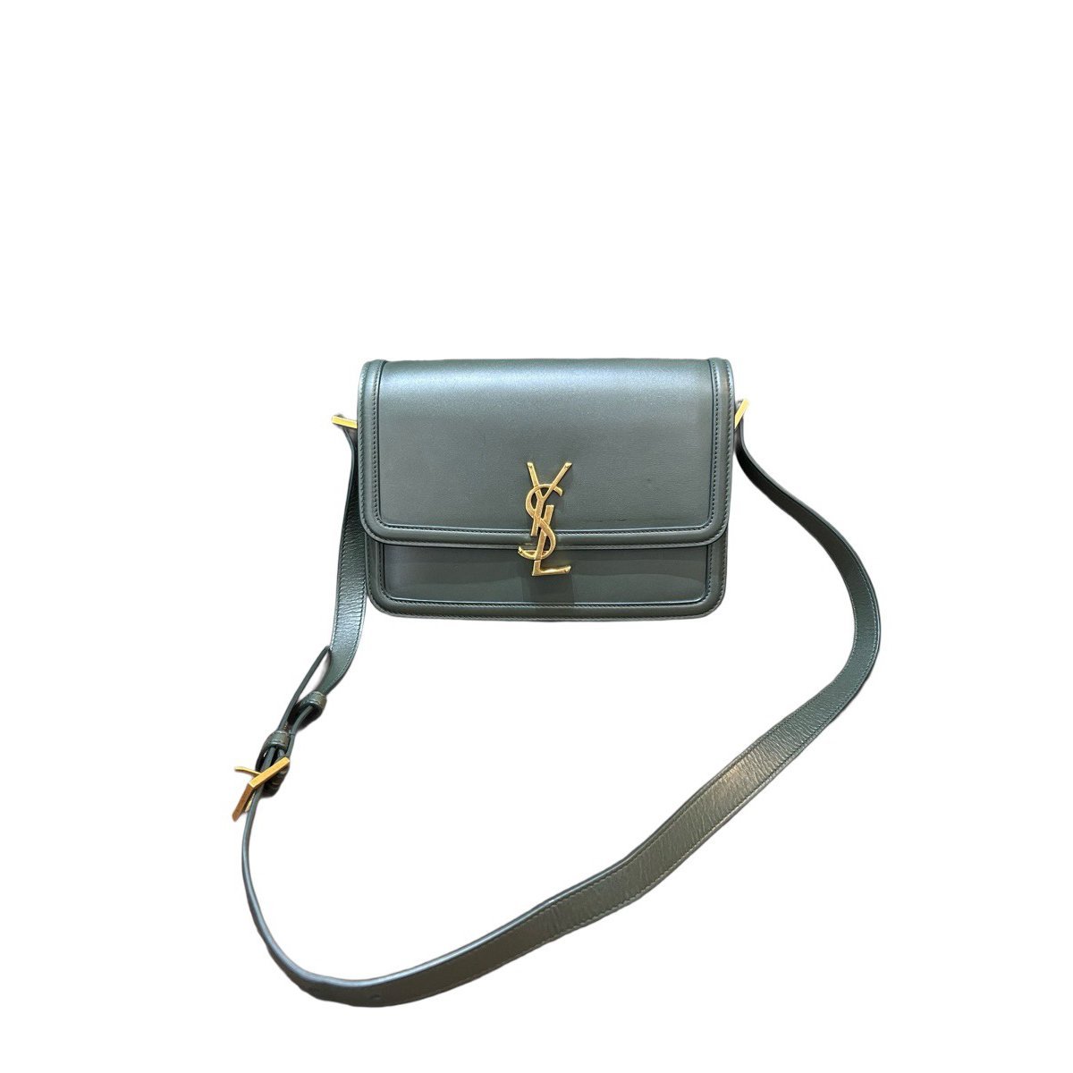 Solférino leather handbag
