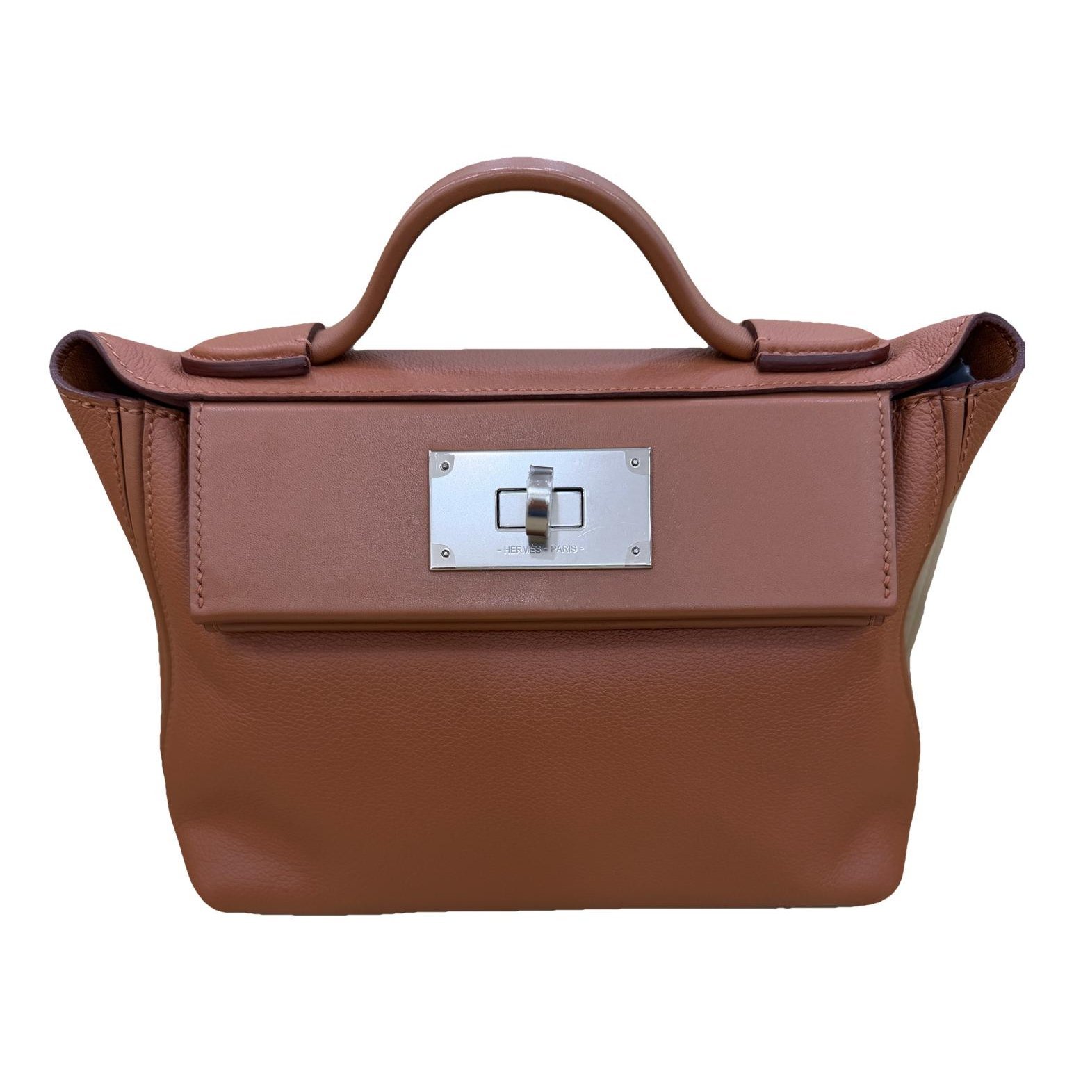 24/24 leather handbag