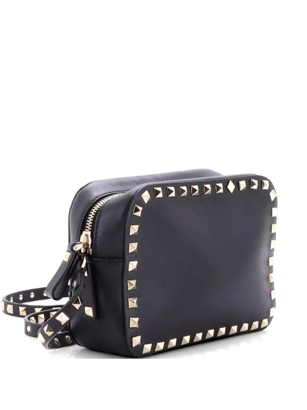 Rockstud Camera Leather crossbody bag