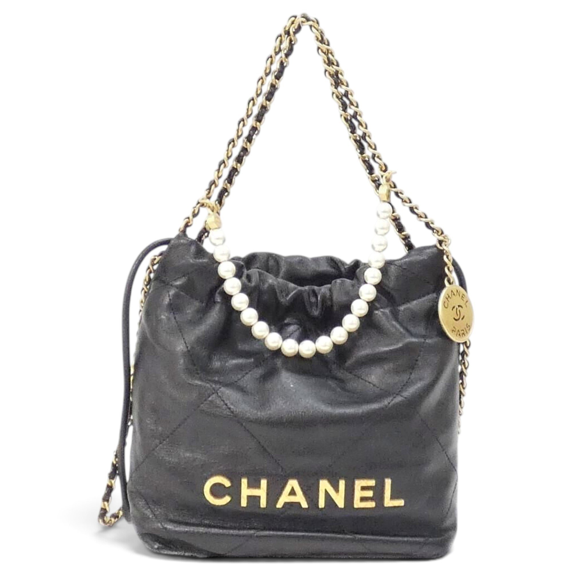Chanel 22 leather handbag