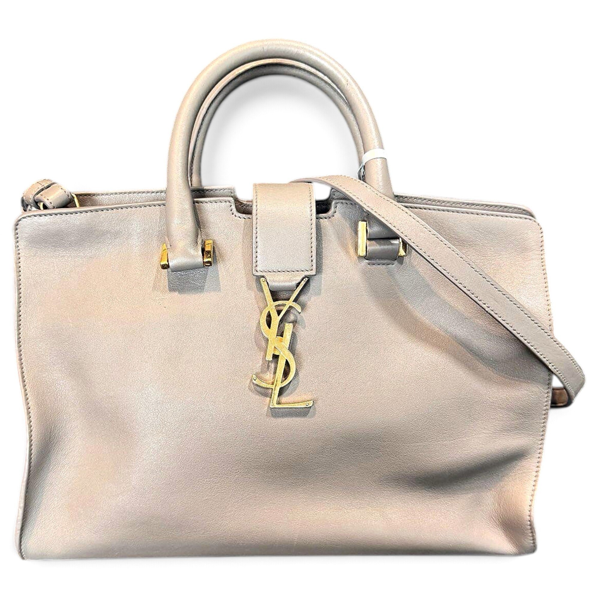 Uptown leather tote