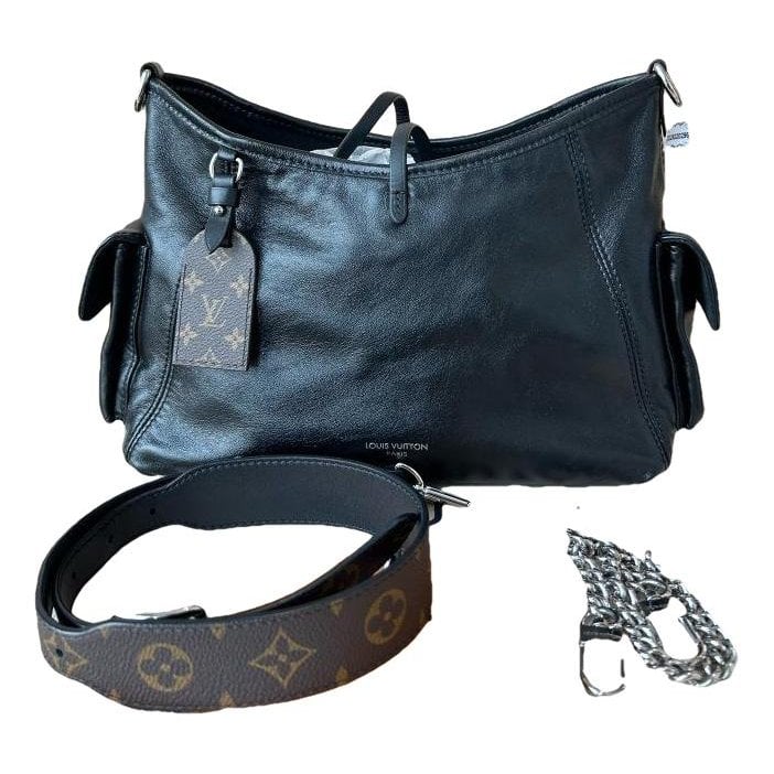 Leather crossbody bag
