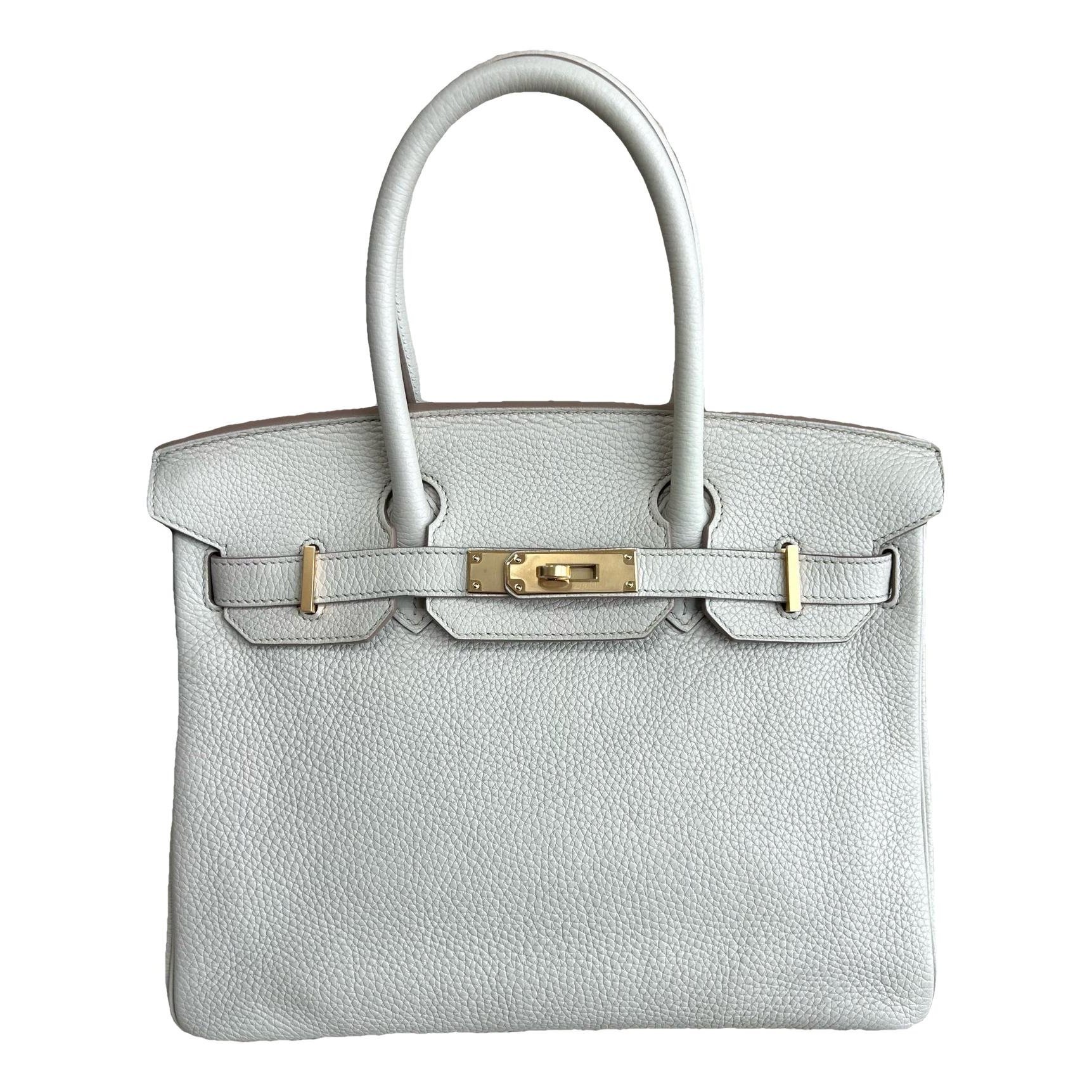 Birkin 30 leather handbag