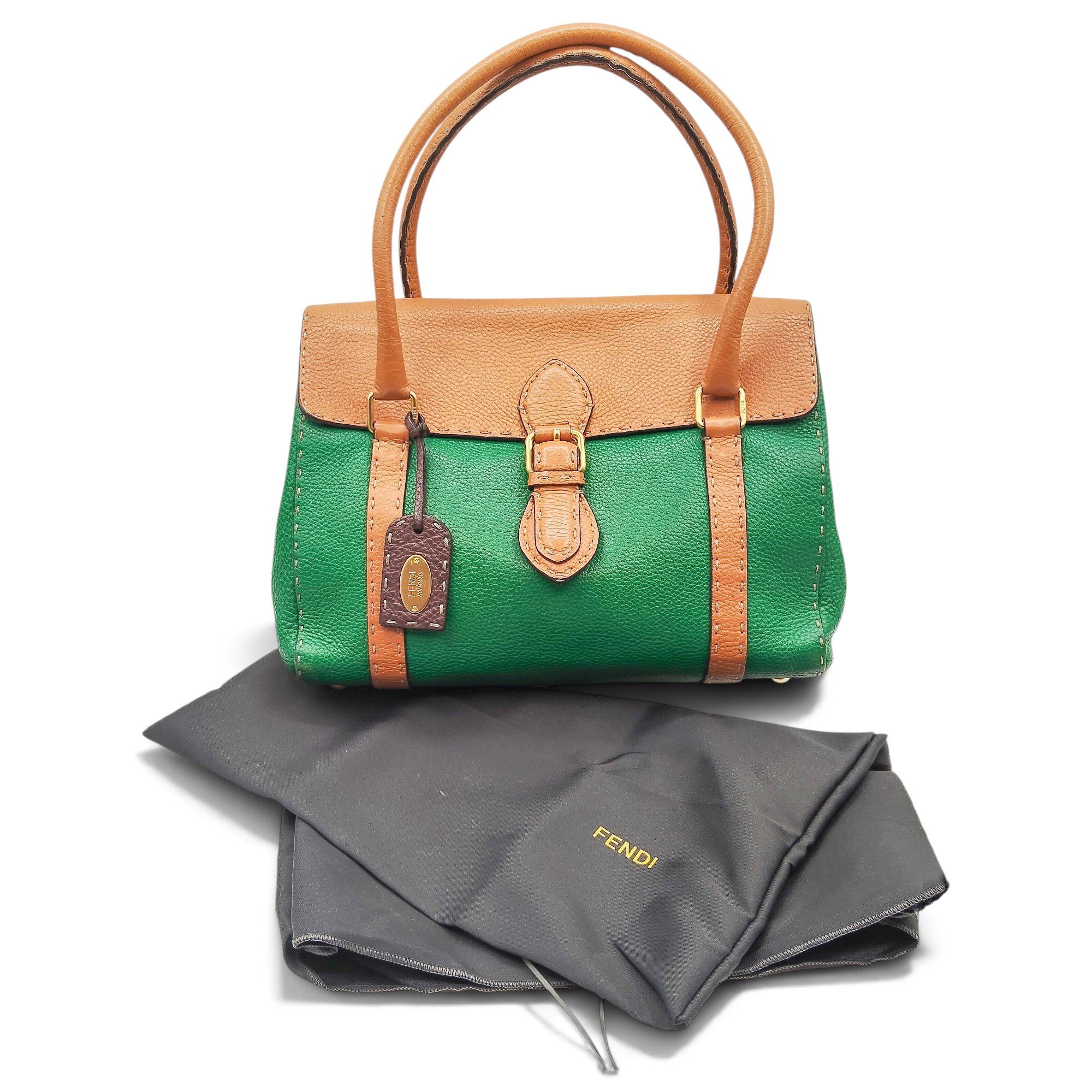 Leather handbag