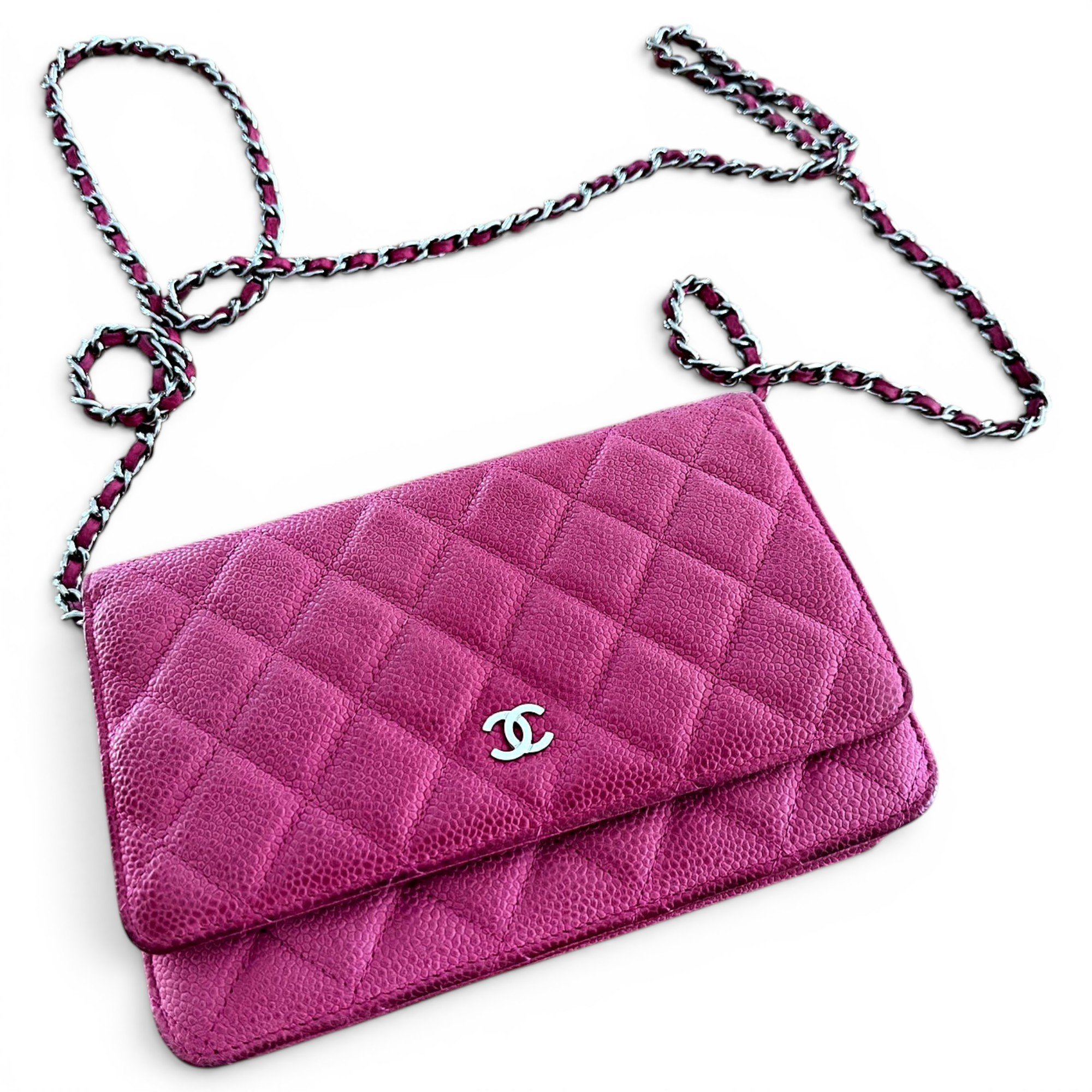 Wallet On Chain Timeless/Classique leather crossbody bag