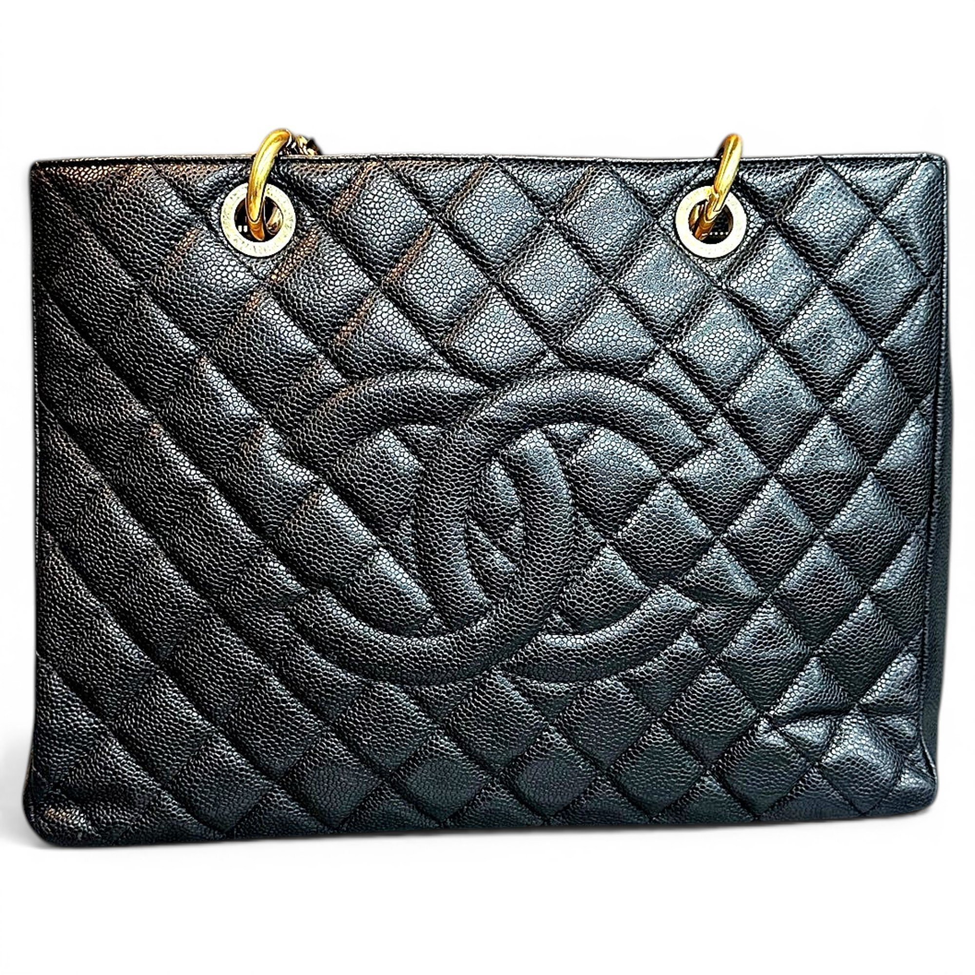 Grand shopping leather handbag