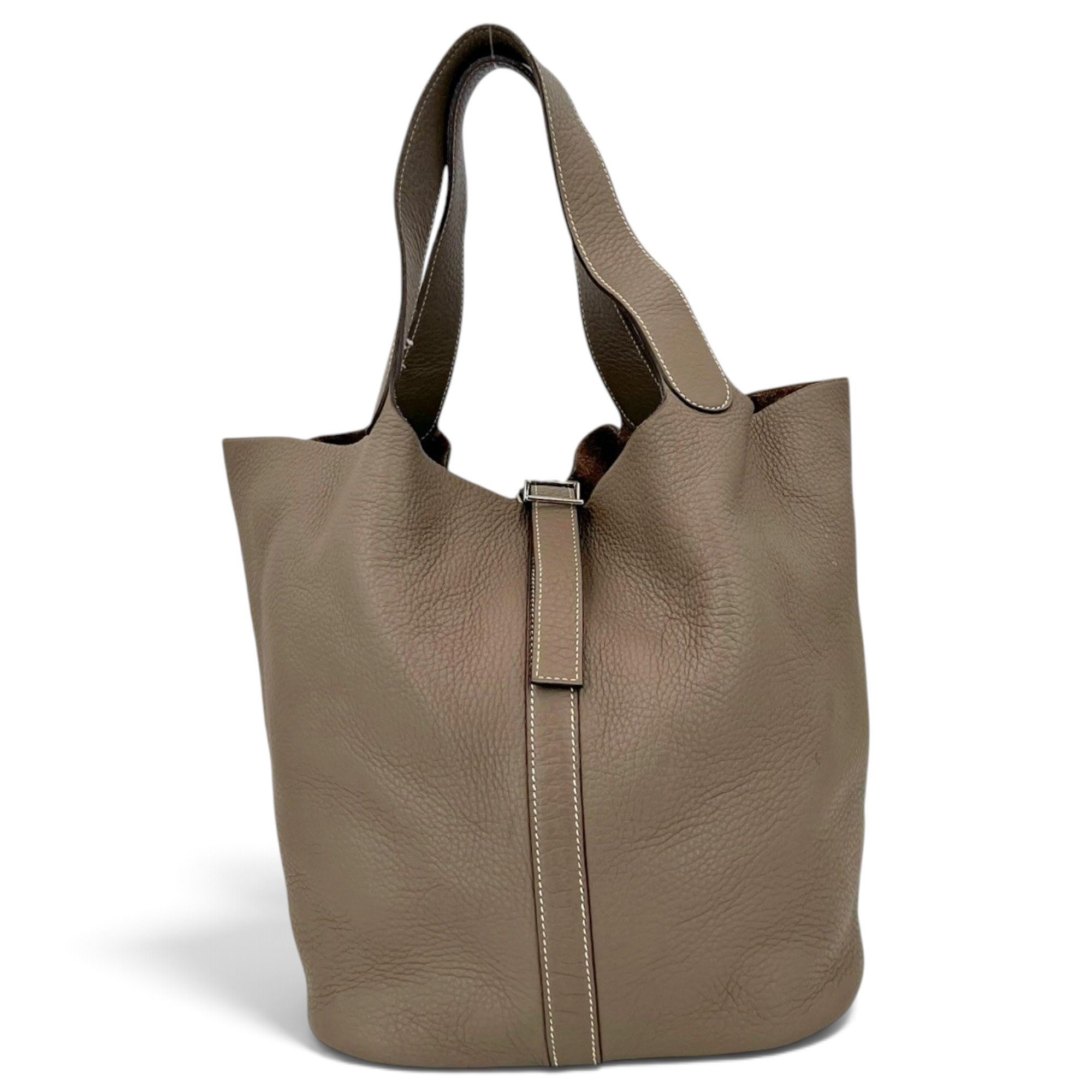 Picotin leather handbag
