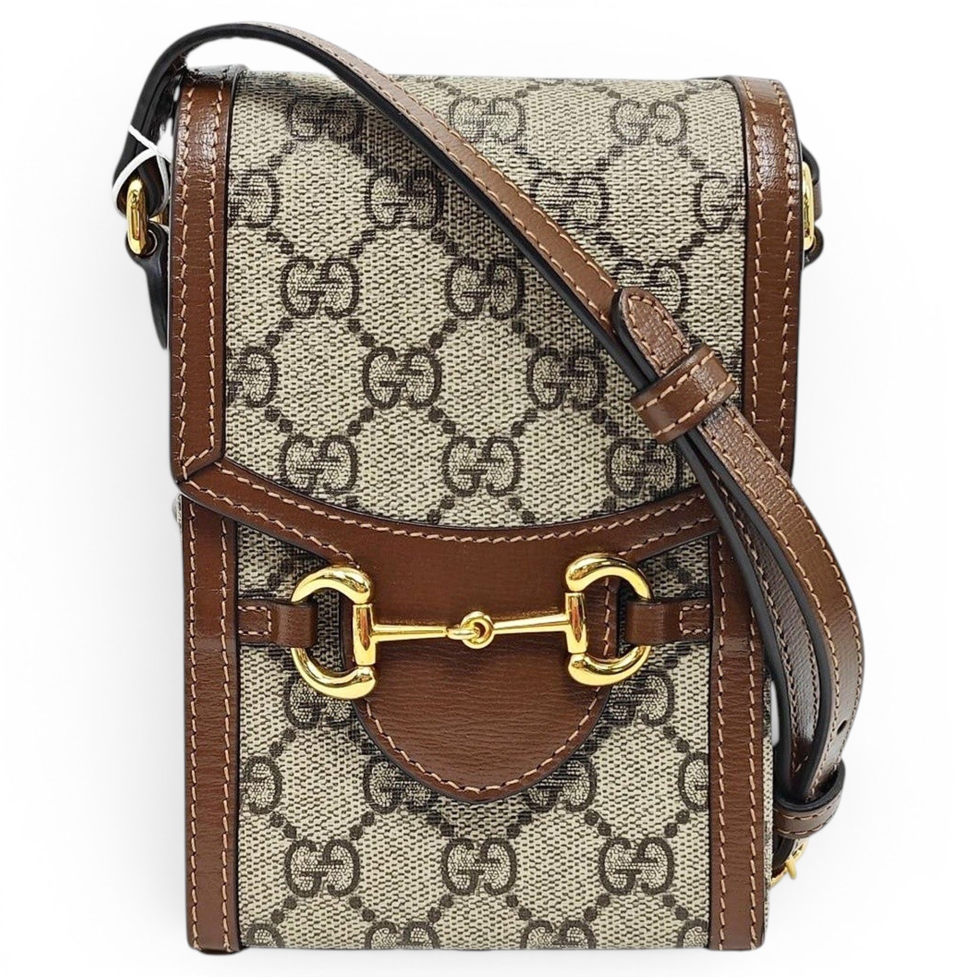 Handle Horsebit 1955 leather handbag