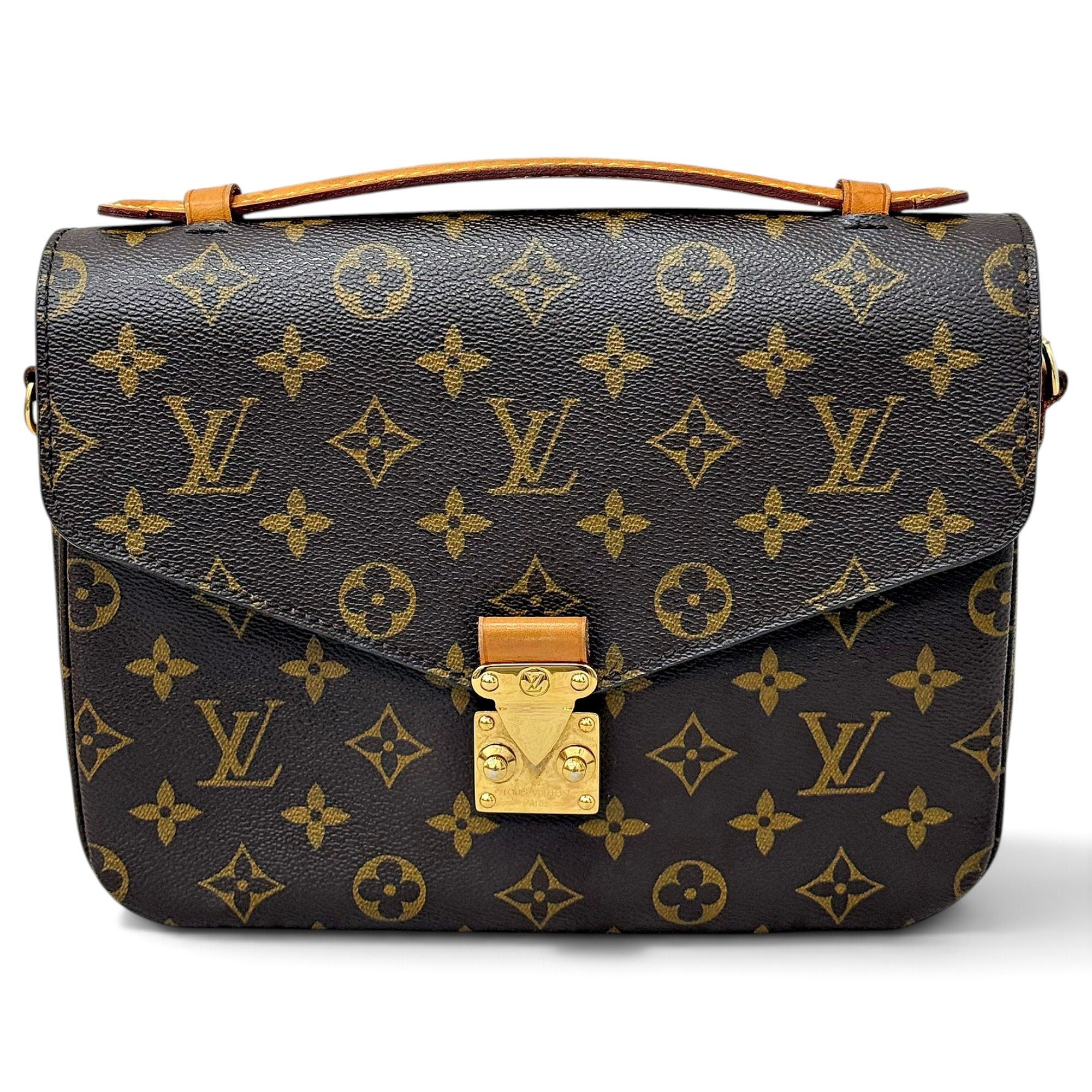 Metis leather handbag