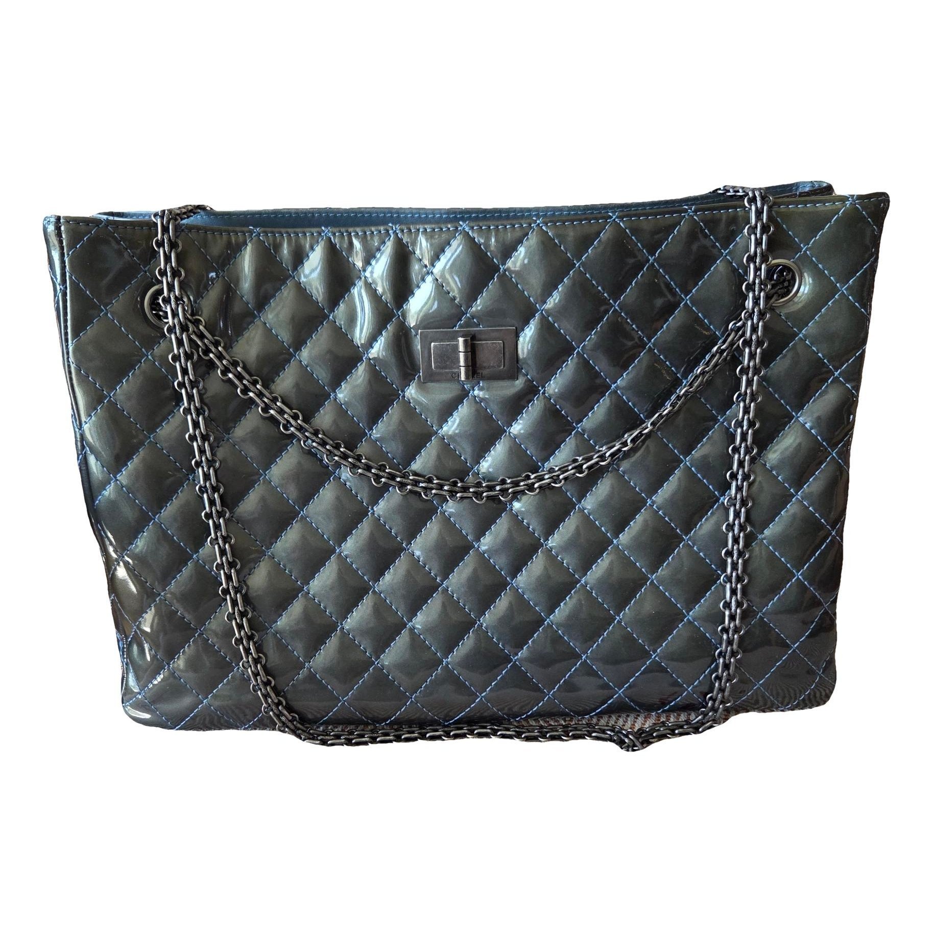 2.55 patent leather tote
