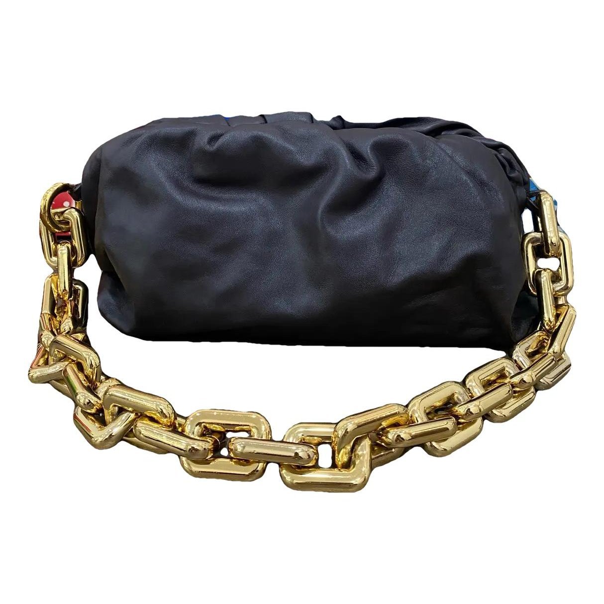 Chain Pouch leather handbag