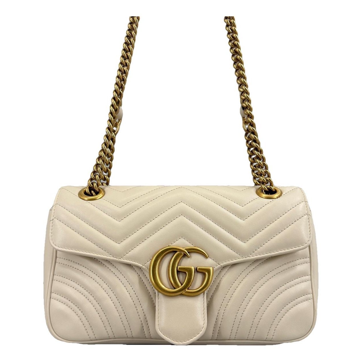 GG Marmont Flap leather handbag