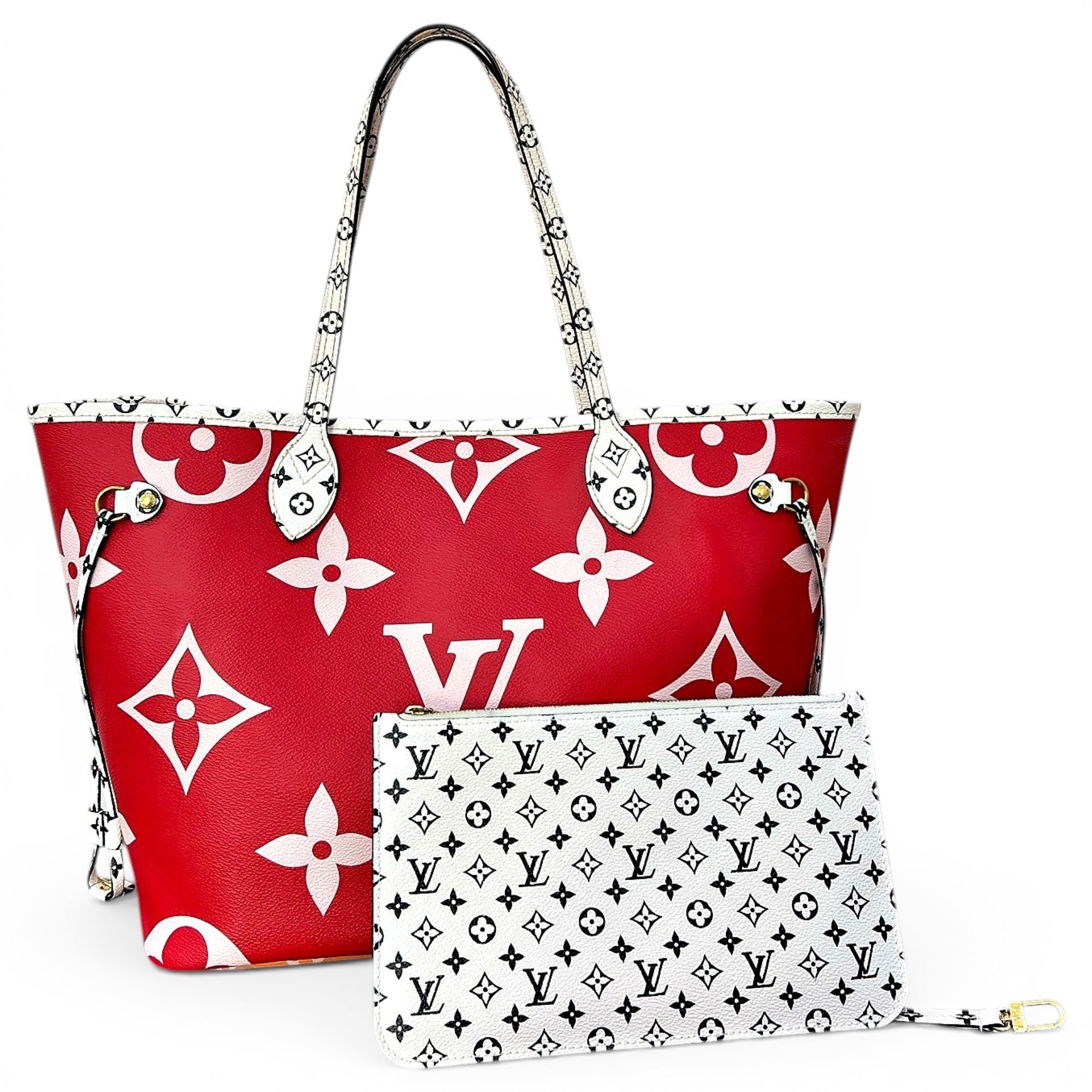 Neverfull leather handbag