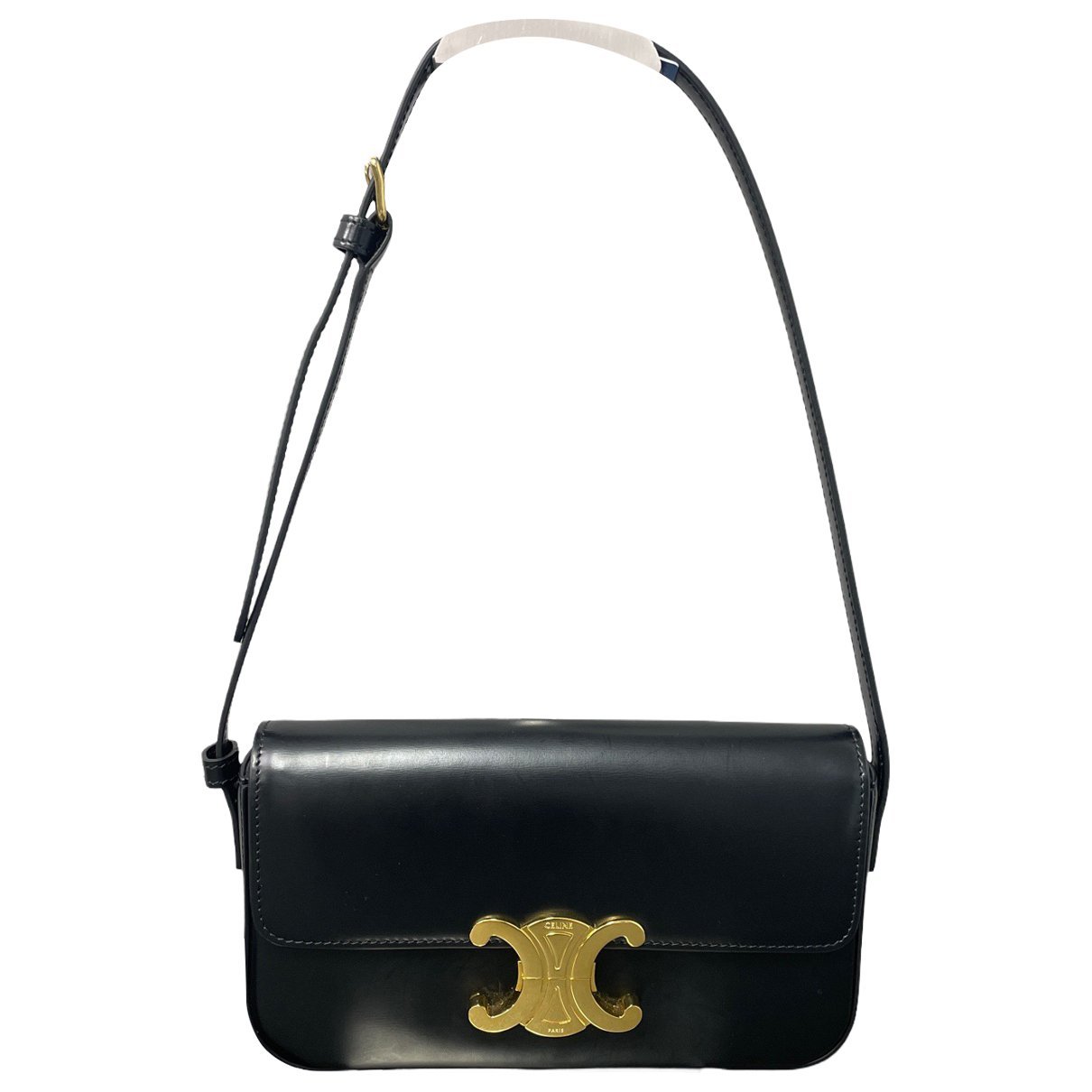 Triomphe Long leather handbag