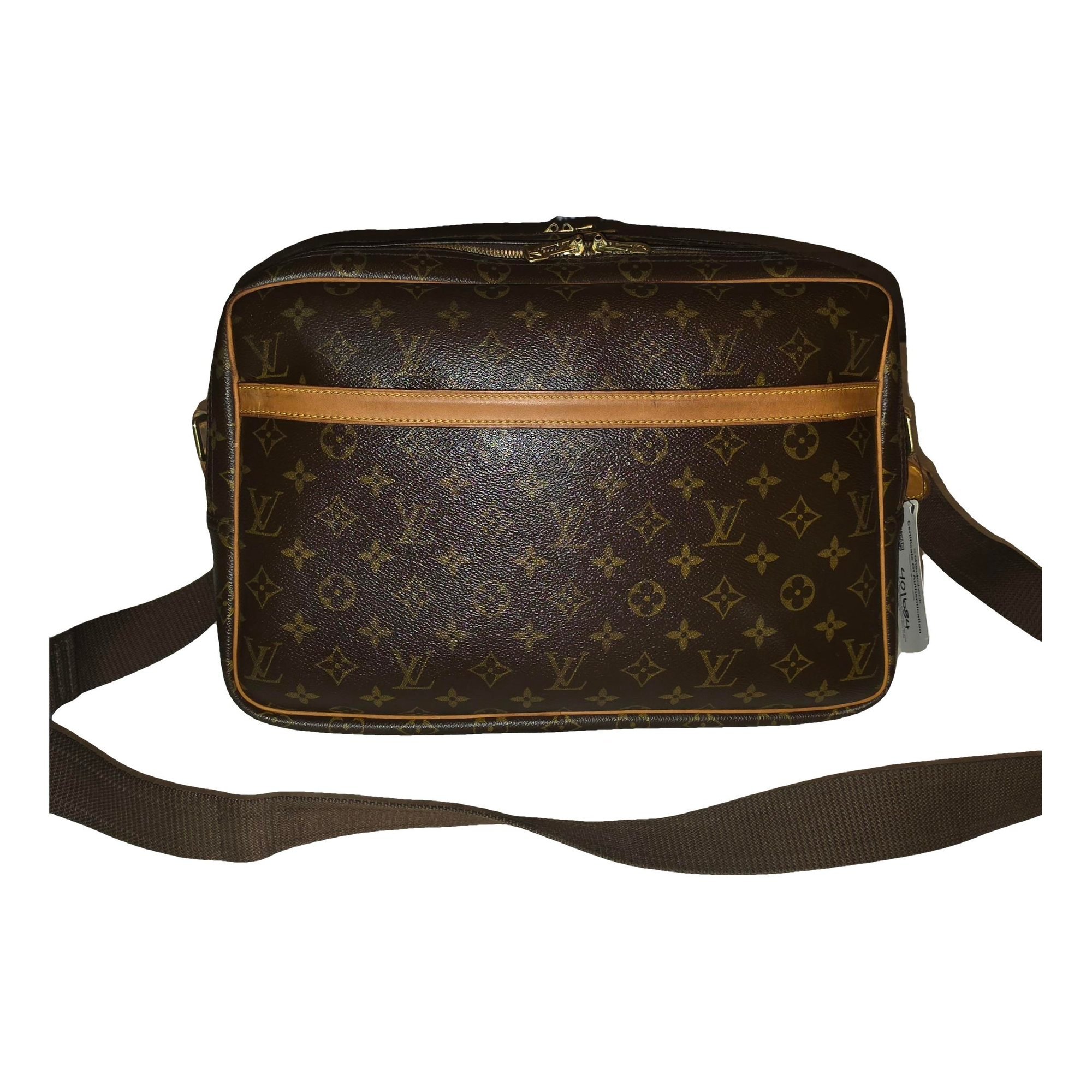 Reporter cloth crossbody bag