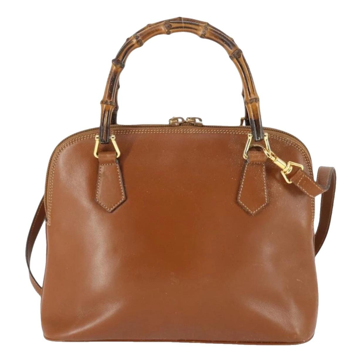 Leather handbag