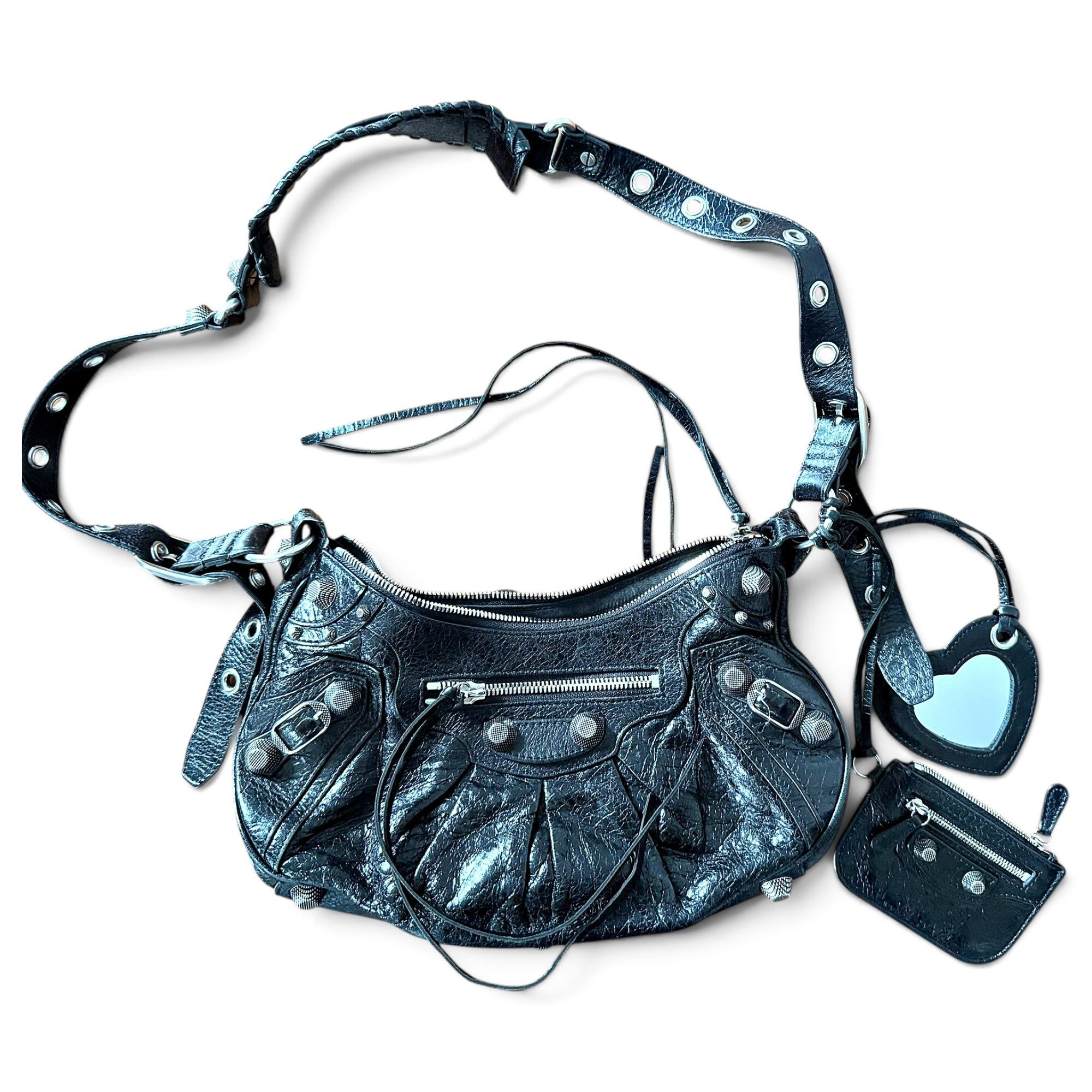 Le Cagole leather handbag