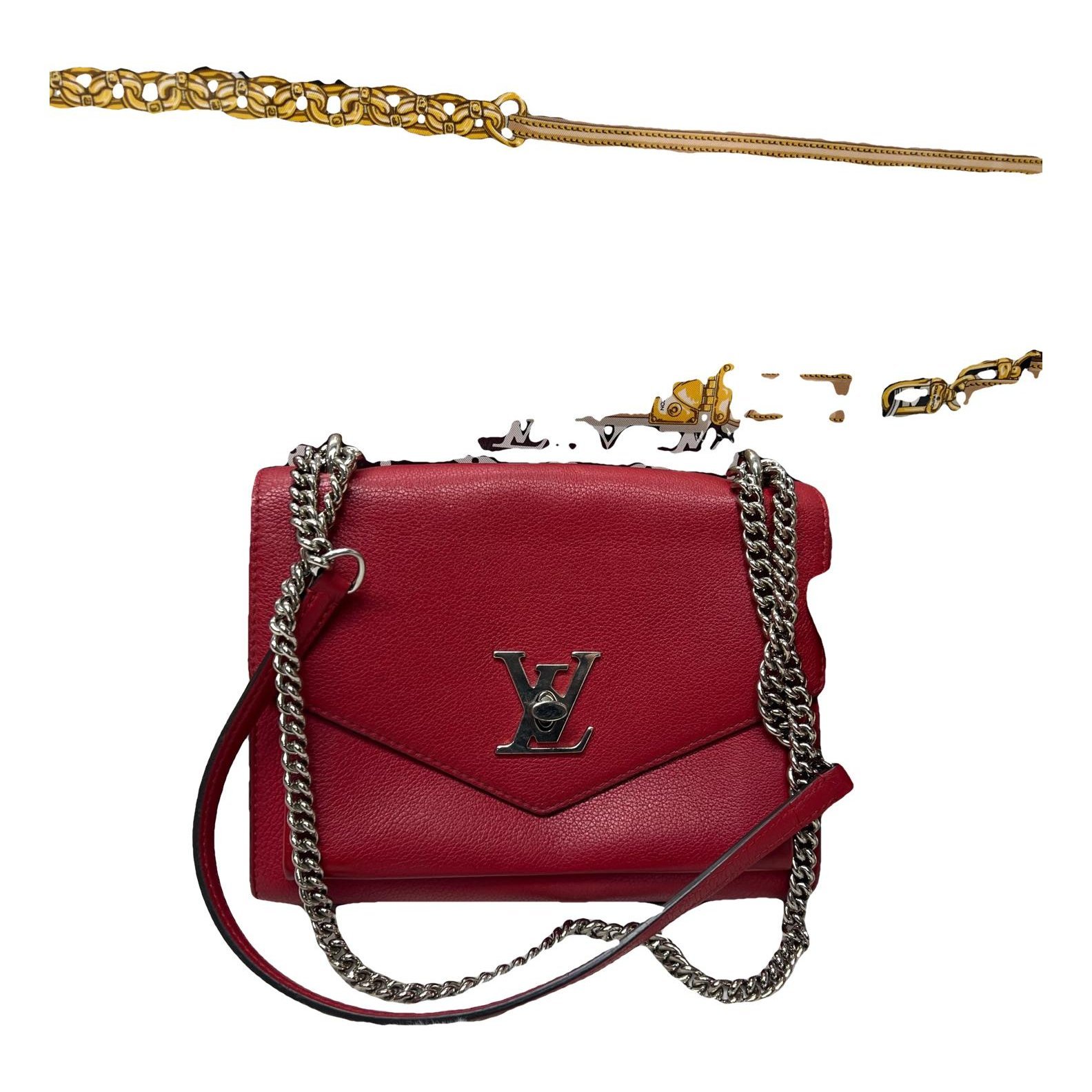 Mylockme leather handbag