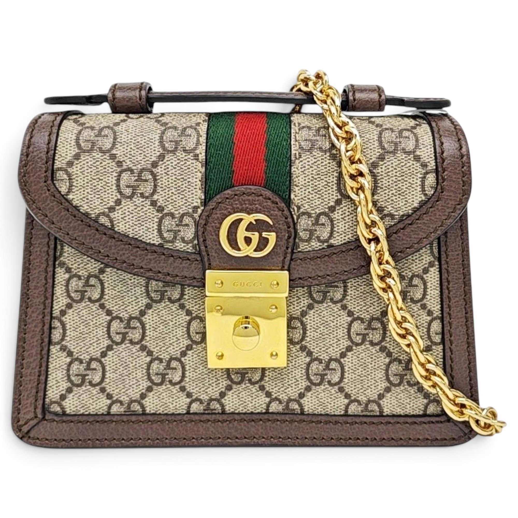 Ophidia leather handbag
