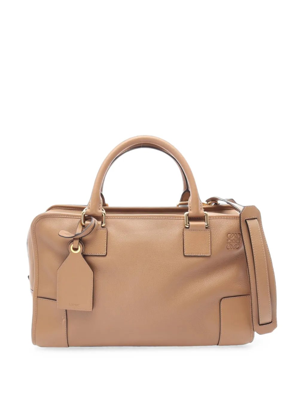 2000s Amazona36 leather tote bag