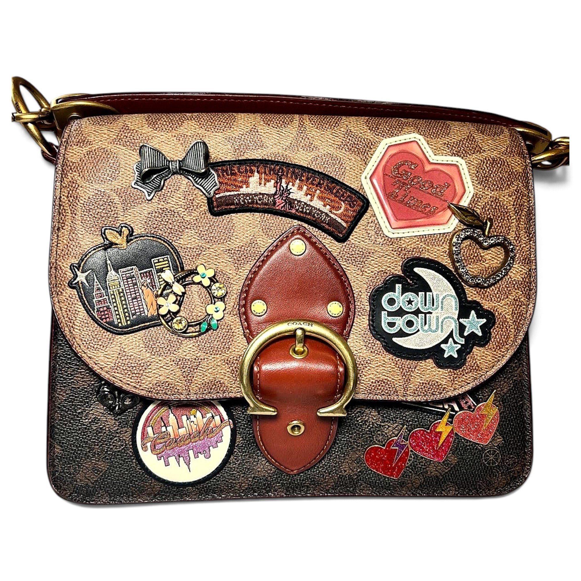 Leather handbag