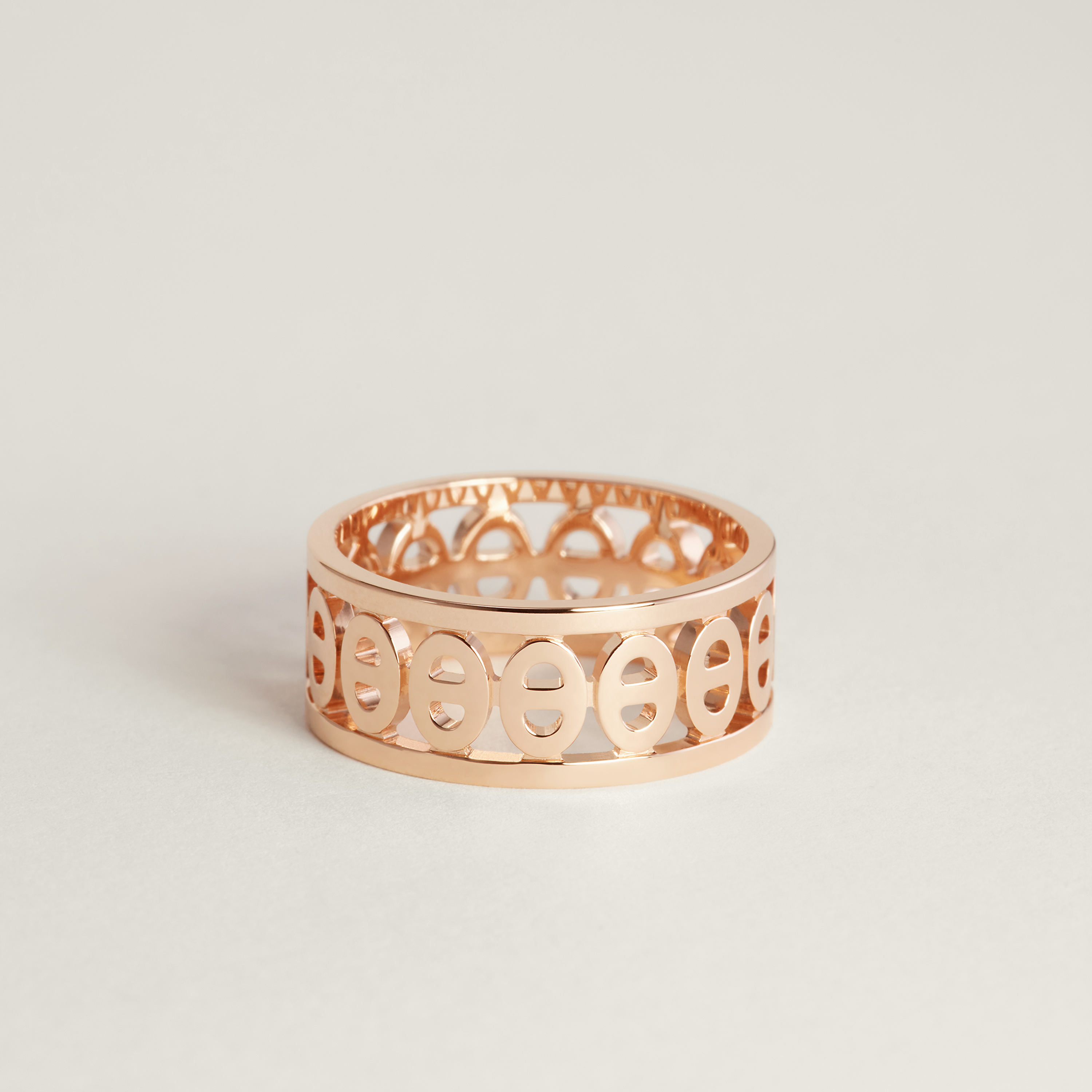 Chaine d'ancre Divine ring, small model