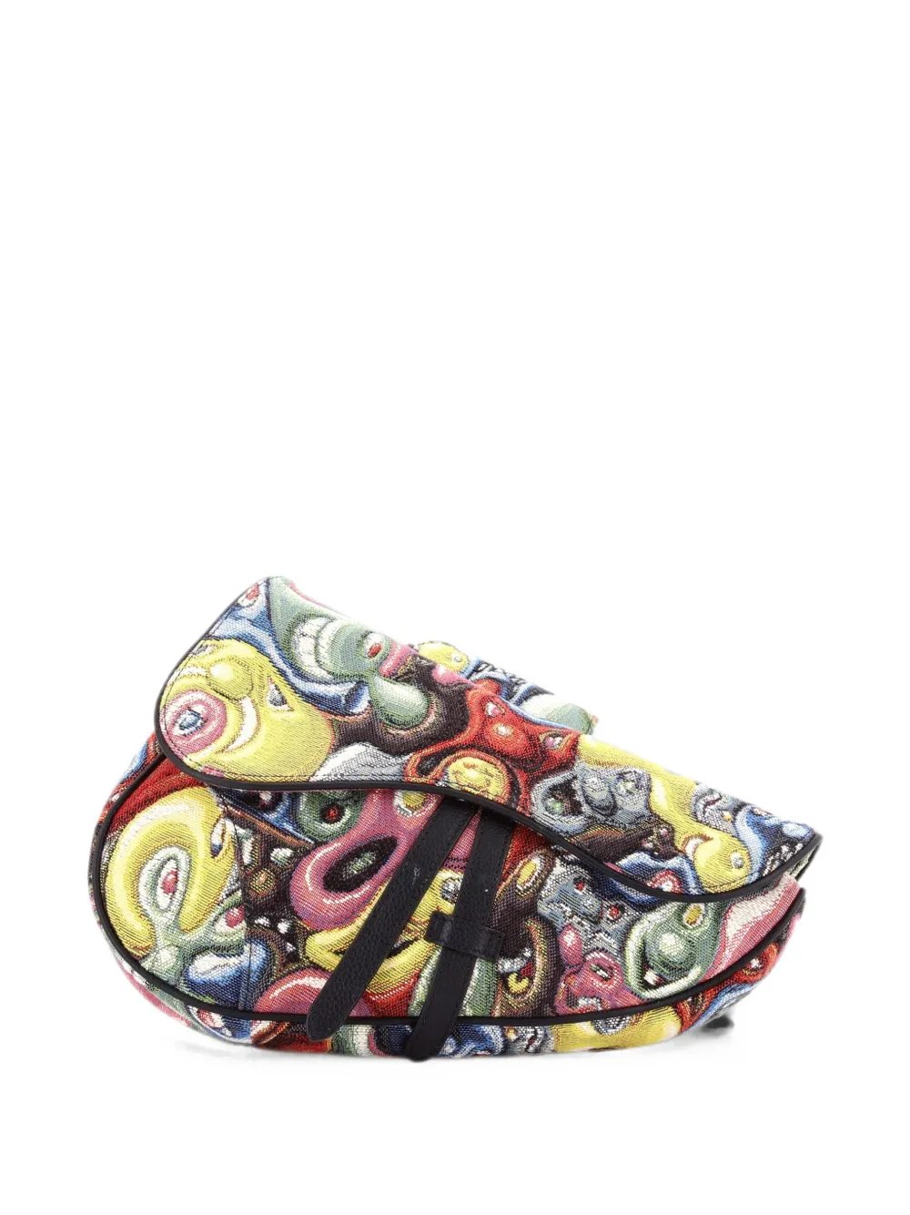 Kenny Scharf Saddle Jacquard crossbody bag