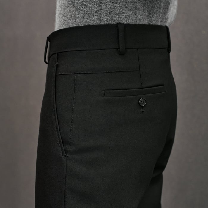 Noir Saint Germain Fitted Pants