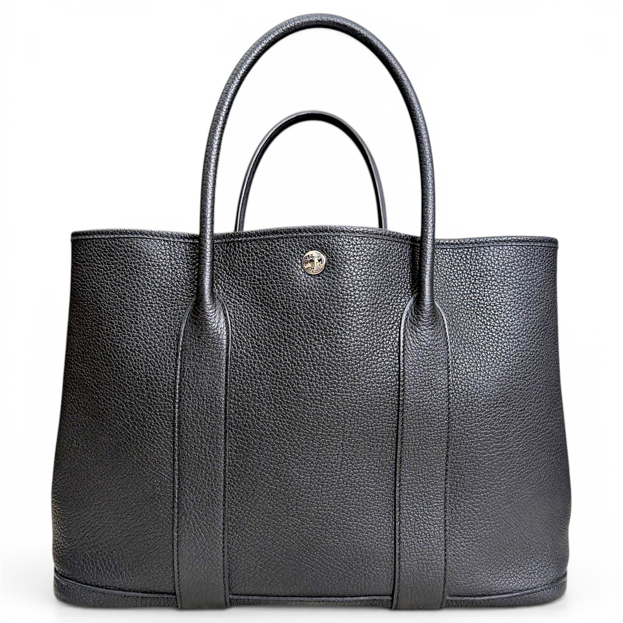 Garden Party leather handbag