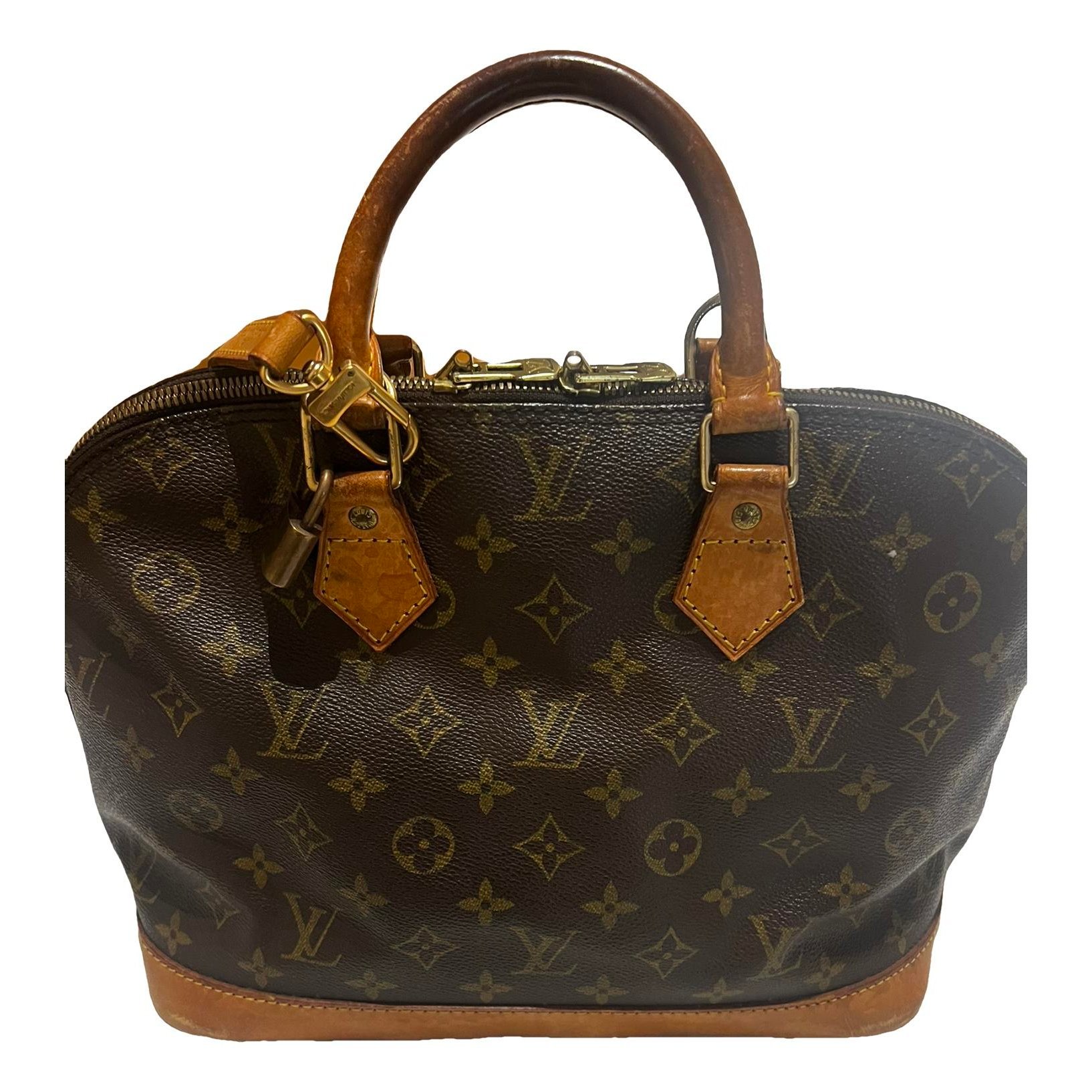 Alma leather handbag
