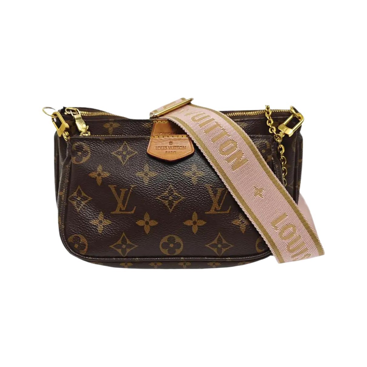 Maxi Multi Pochette Accessoires leather crossbody bag