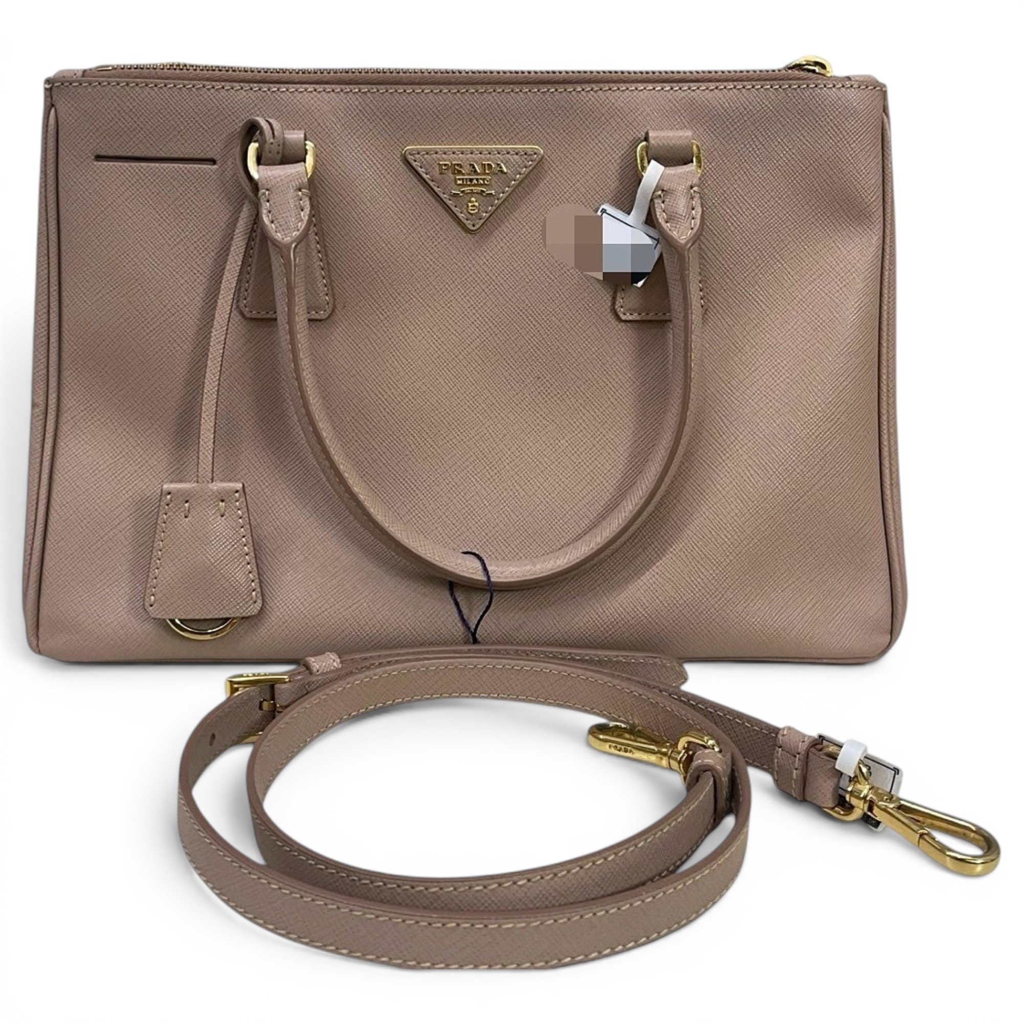 Galleria leather handbag