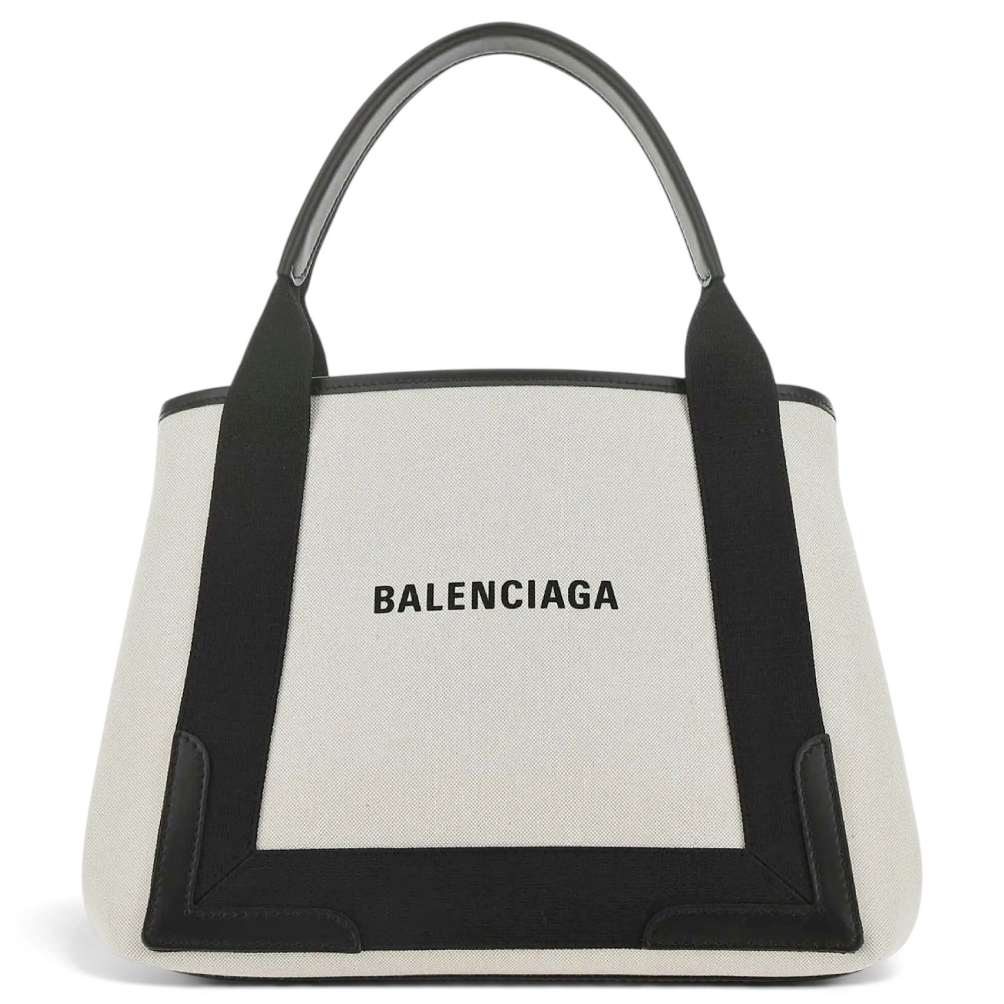 Navy cabas cloth tote