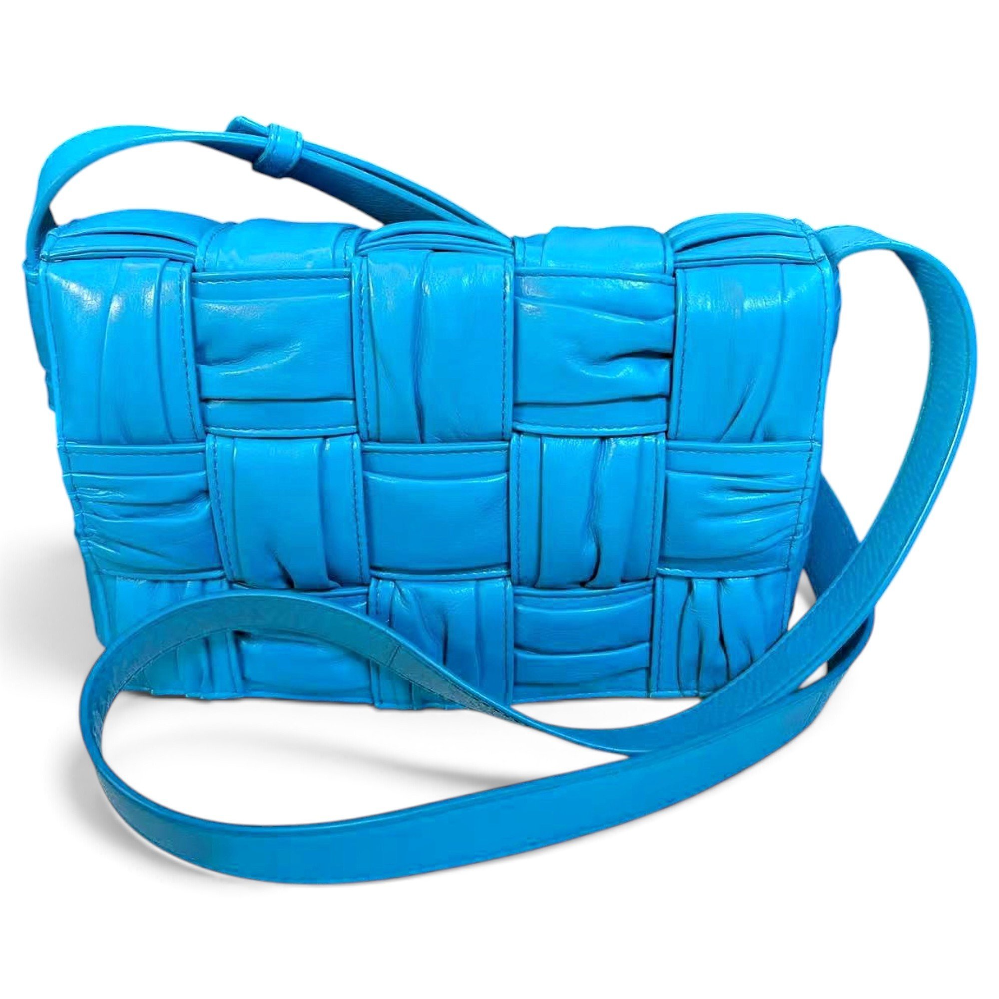 Cassette Padded leather handbag